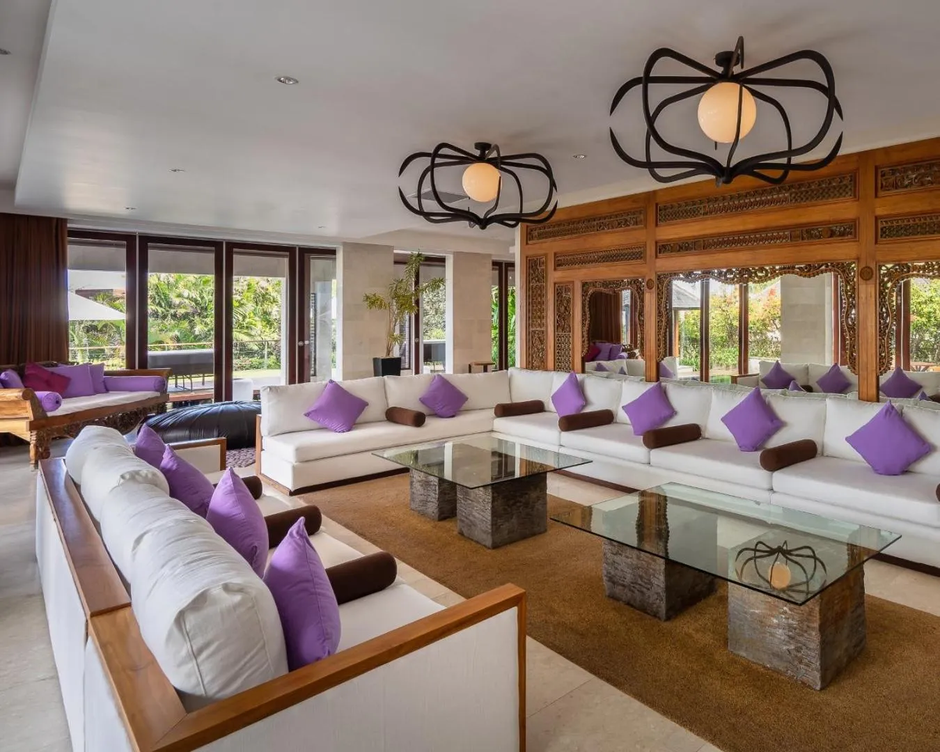 Seating area in The Edge Bali