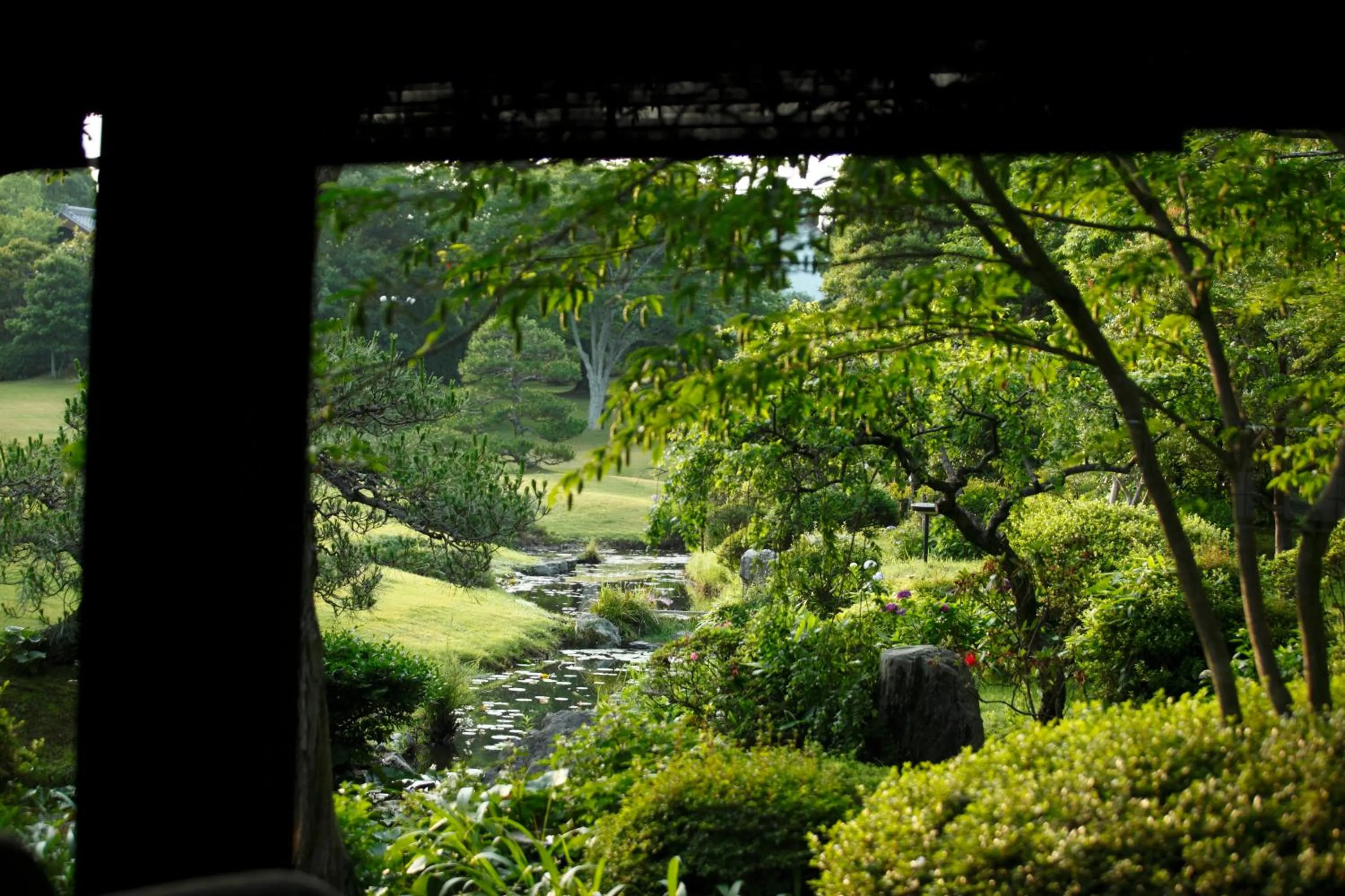 Garden view in Yamaha Resort Katsuragi Kitanomaru