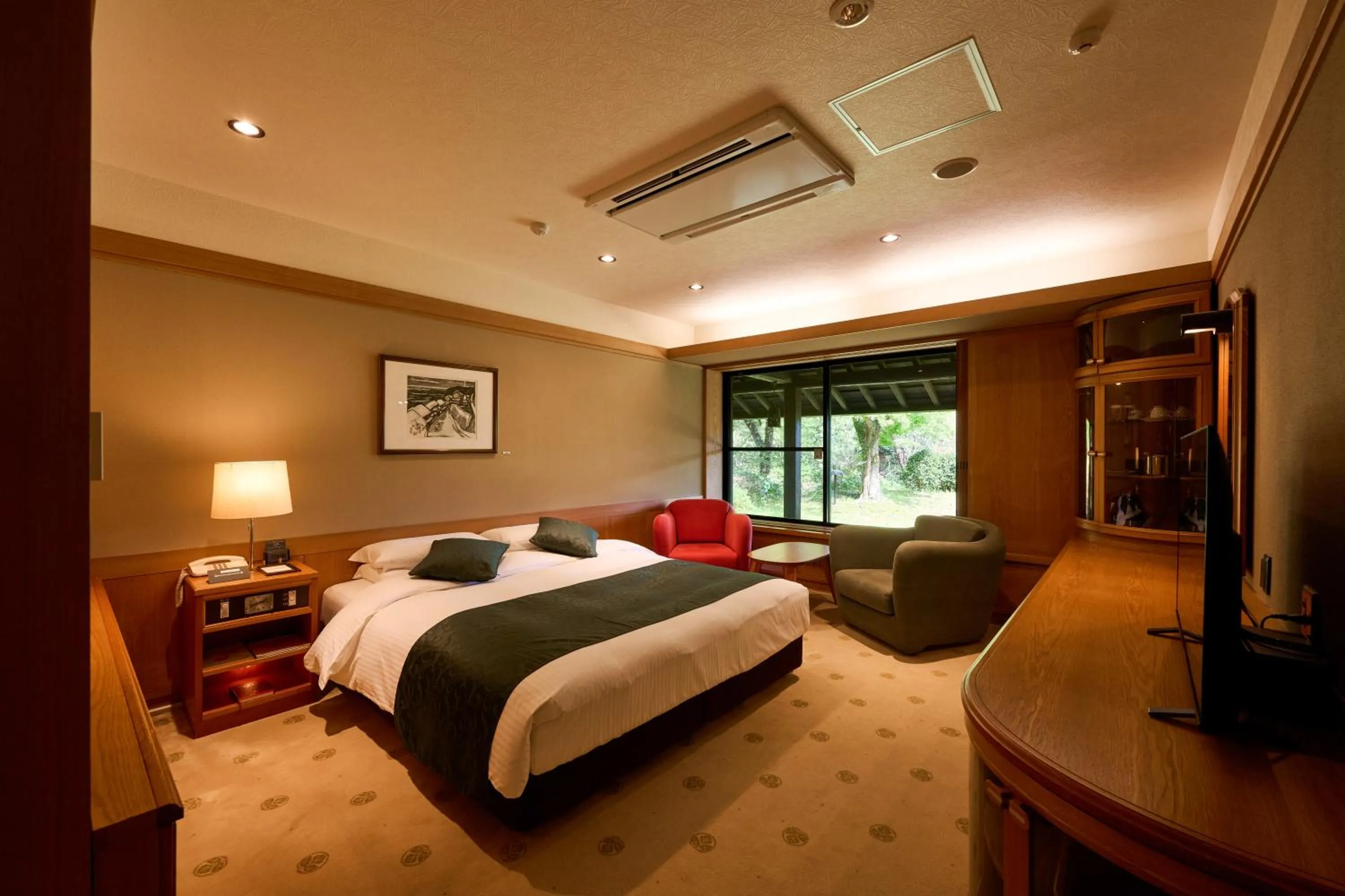 Bed in Yamaha Resort Katsuragi Kitanomaru