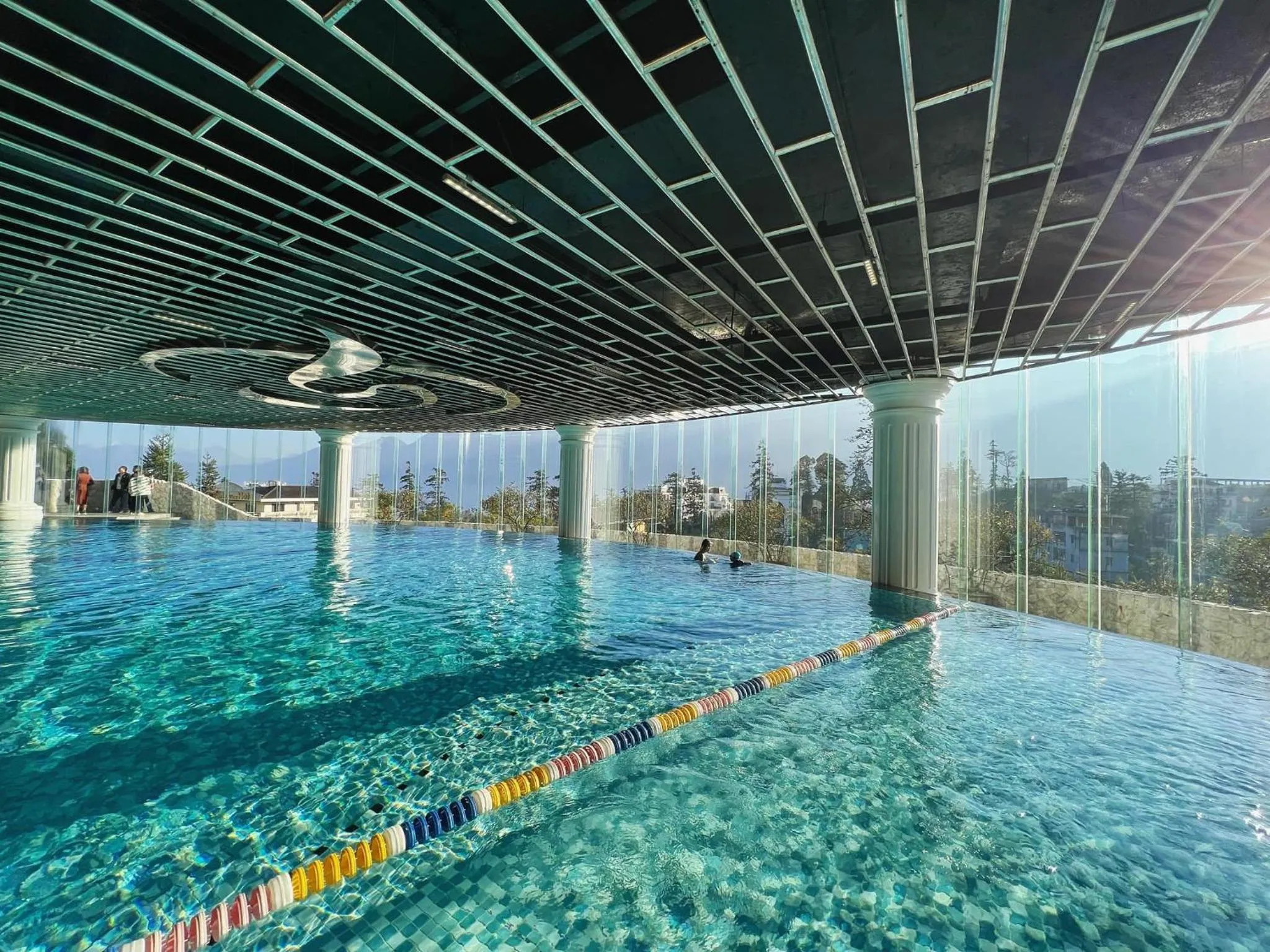 Pool view in Silk Path Grand Sapa Resort & Spa