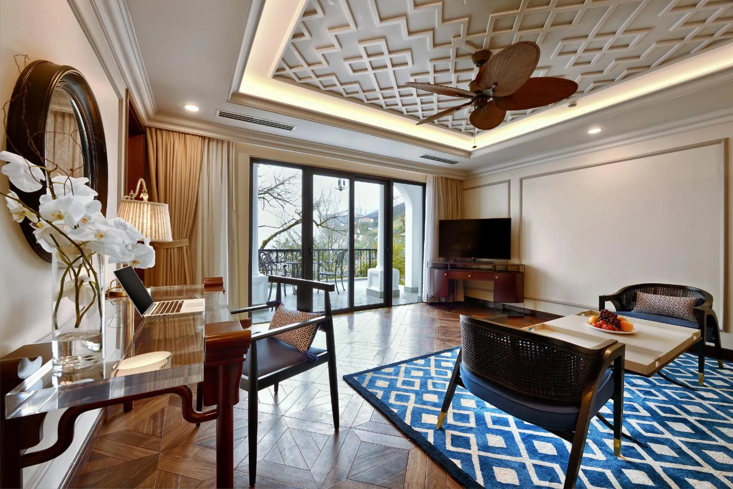 Living room in Silk Path Grand Sapa Resort & Spa