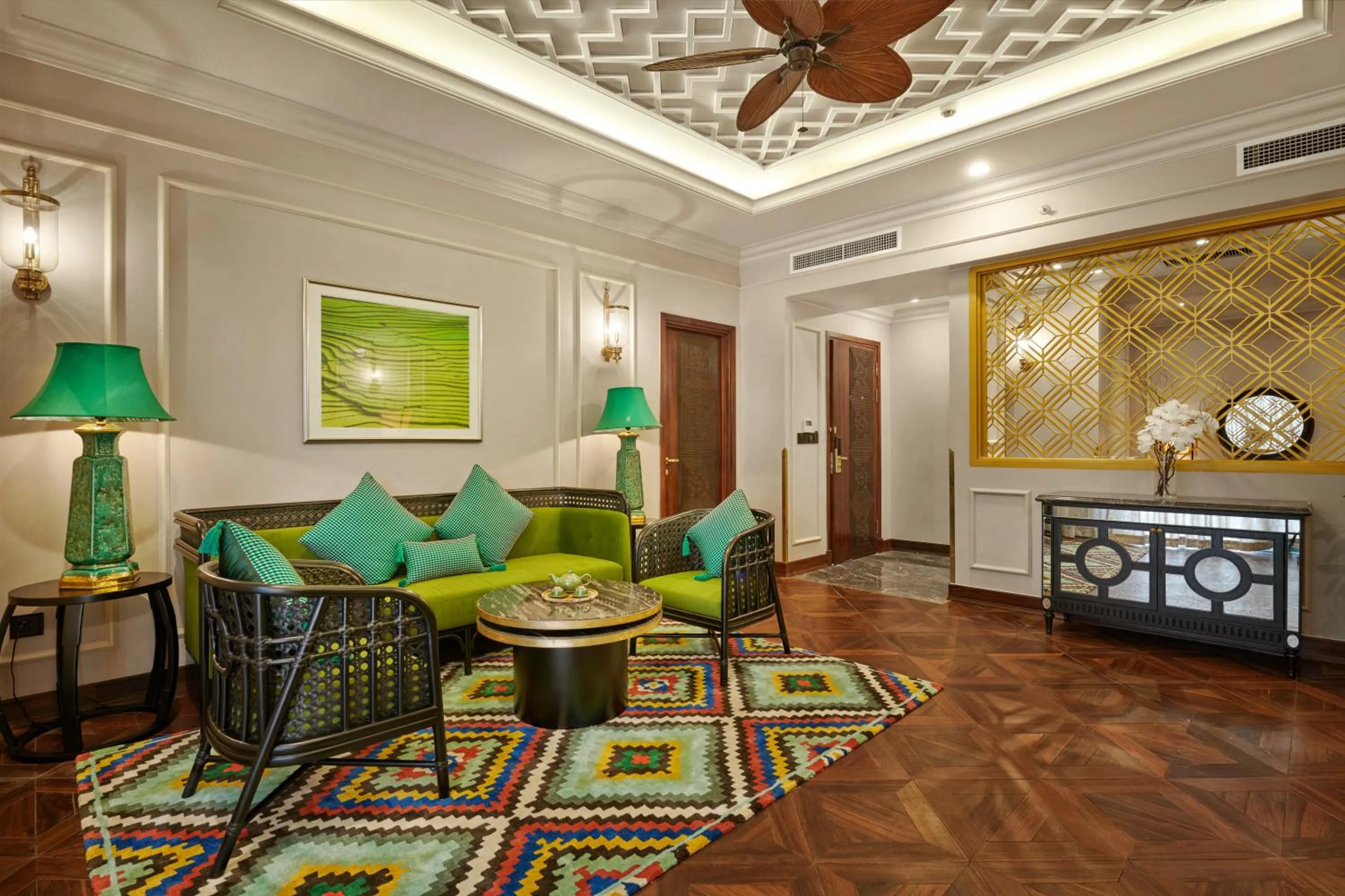 Living room in Silk Path Grand Sapa Resort & Spa