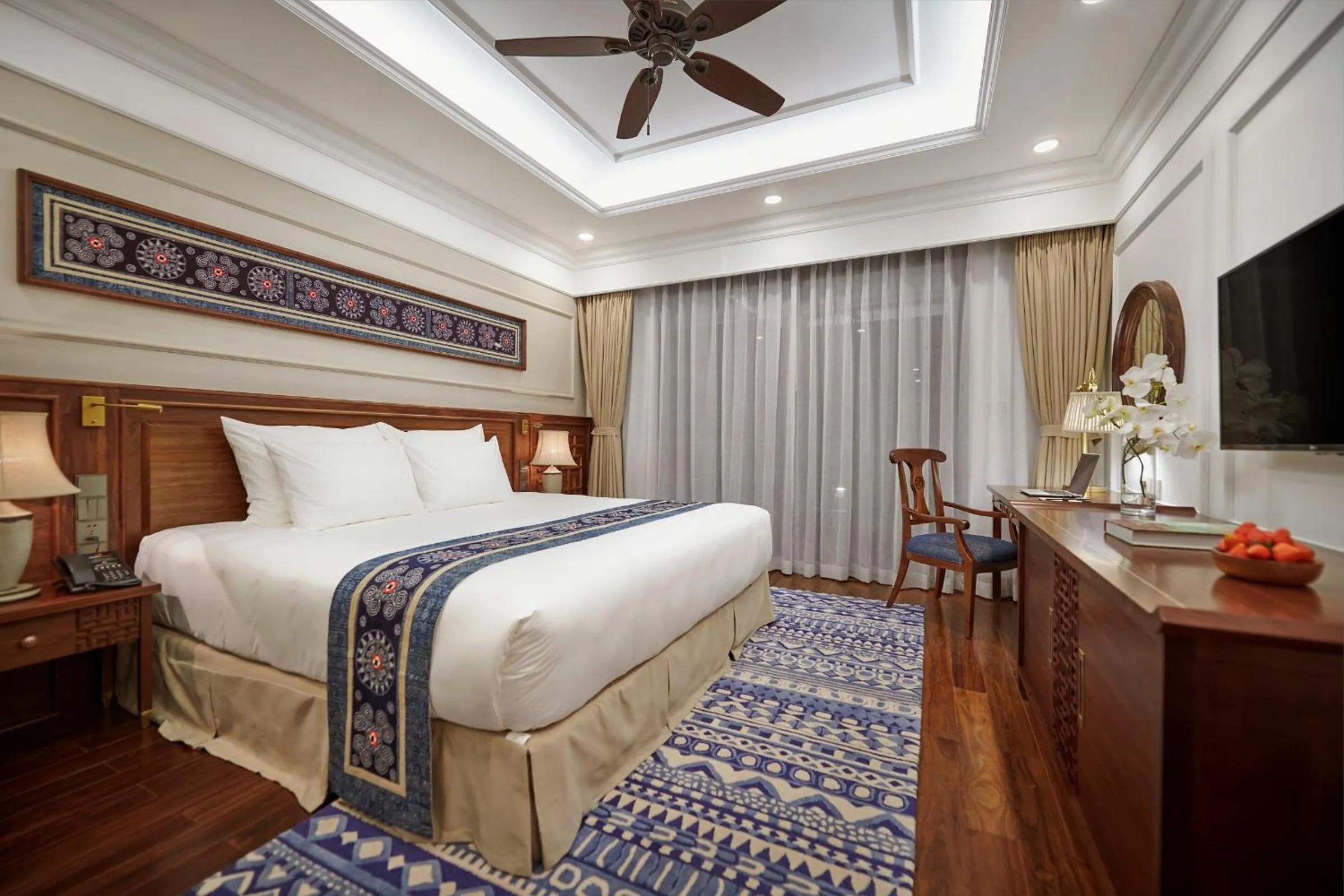Bedroom, Bed in Silk Path Grand Sapa Resort & Spa