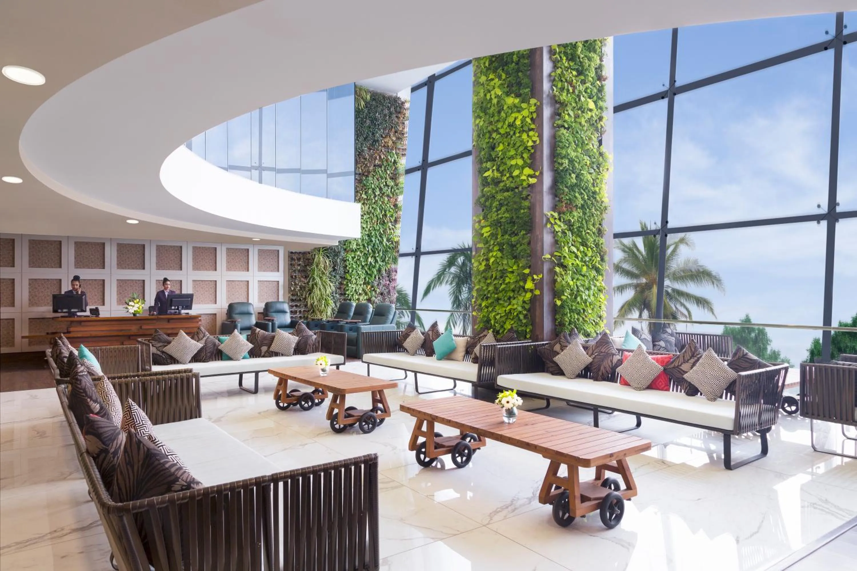 Lobby or reception in Regenta Central Hotel & Convention Centre Nagpur