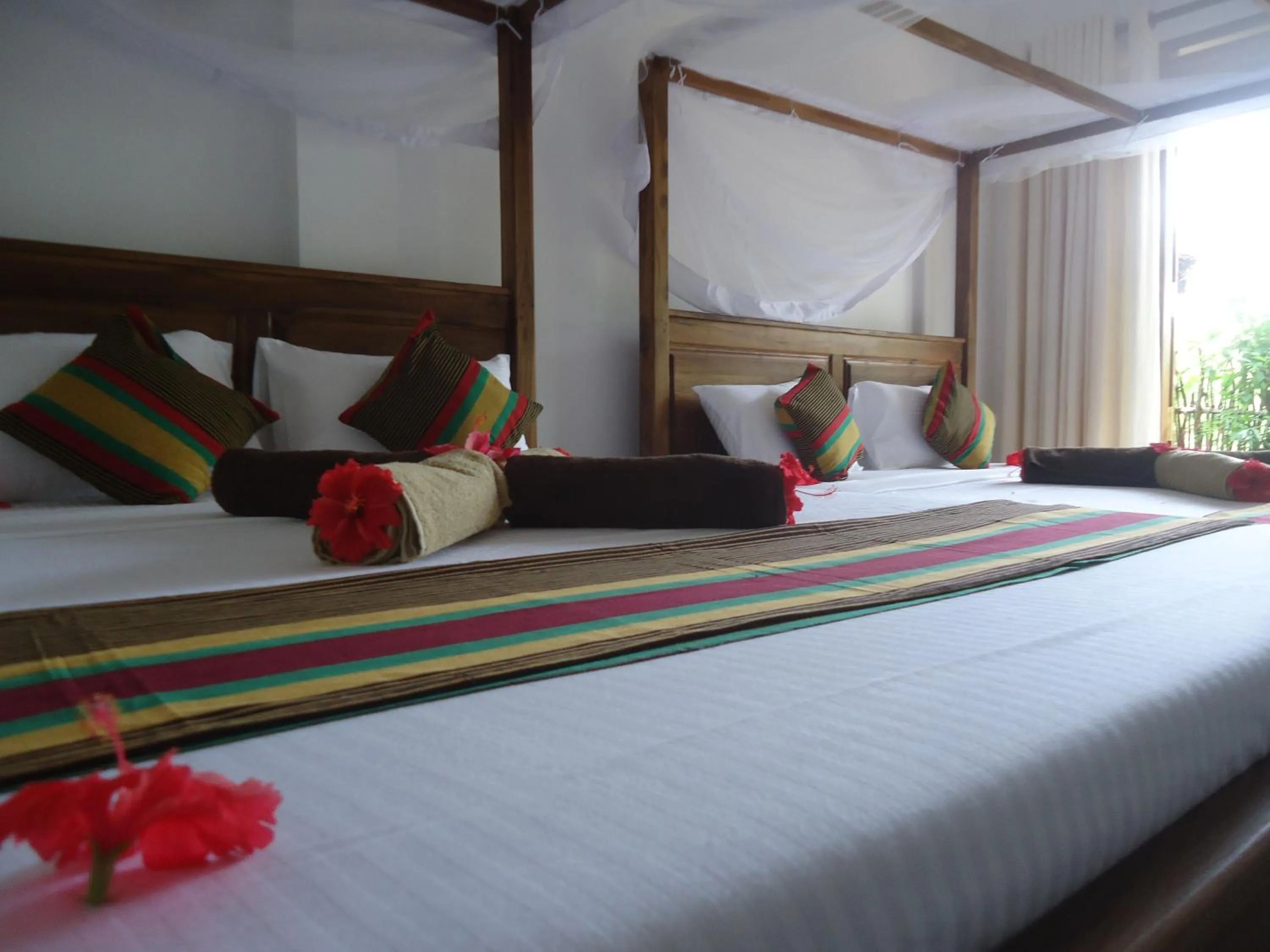 Bed in Hiriketiya White House