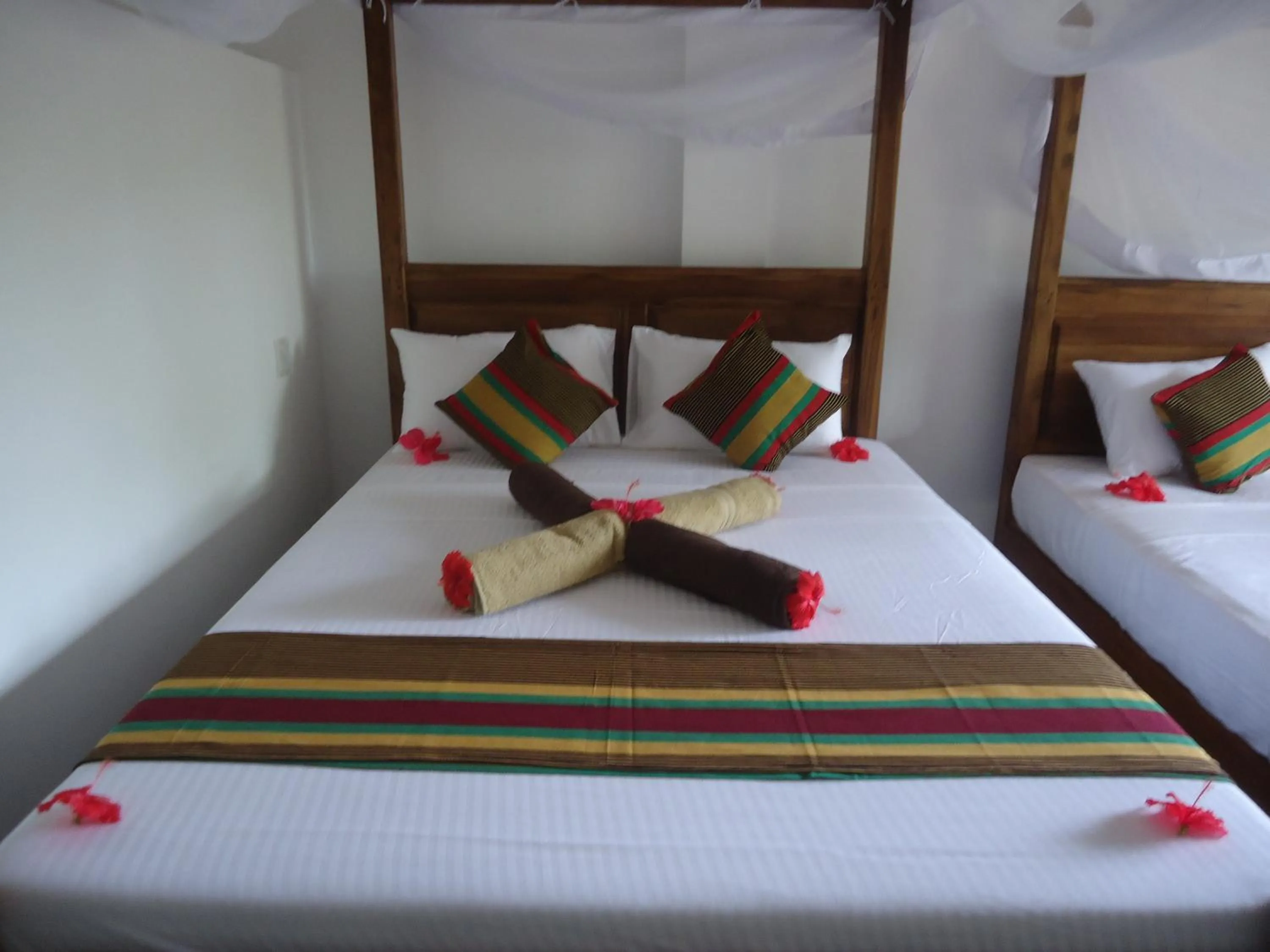 Bed in Hiriketiya White House