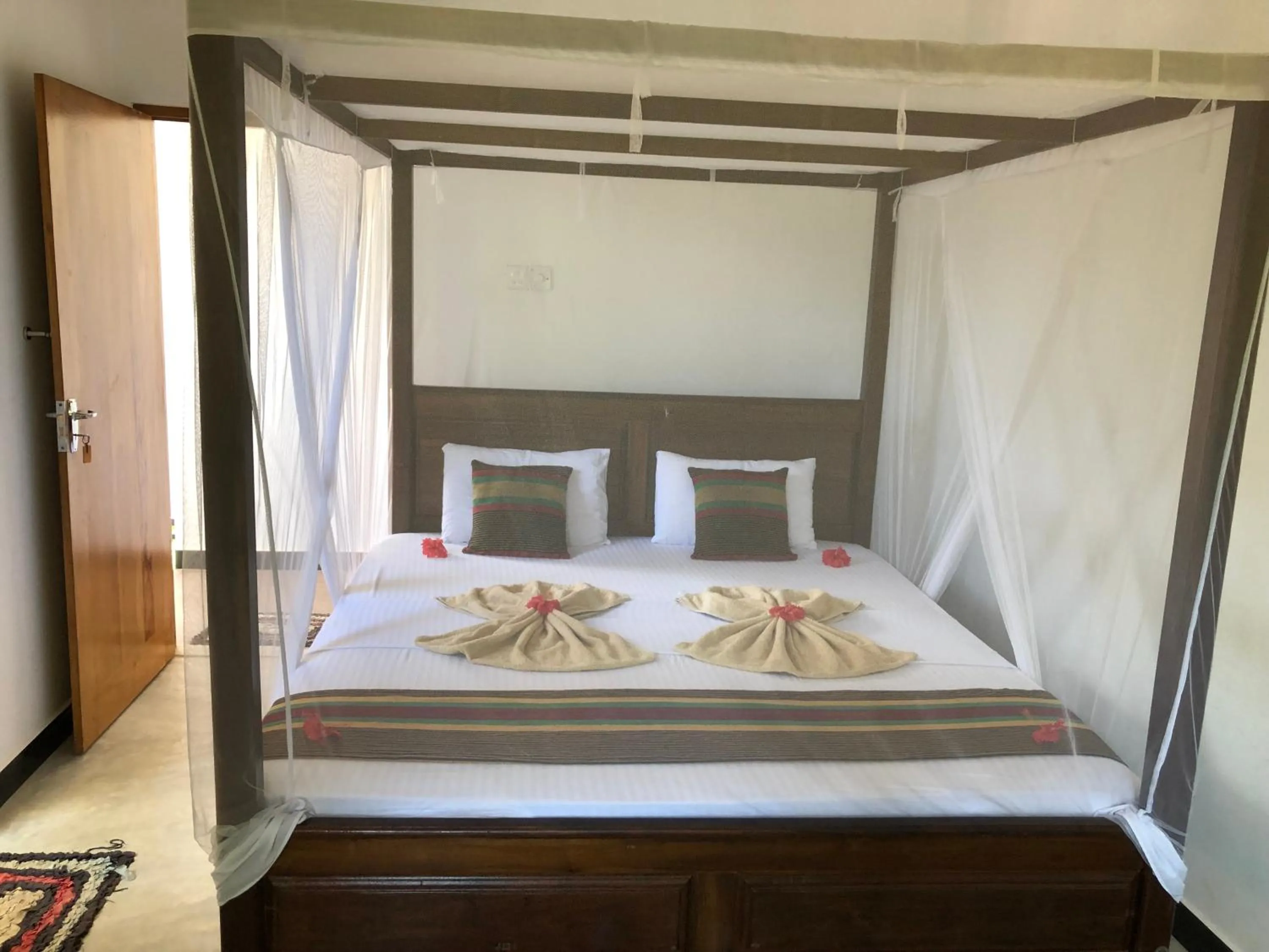 Bed in Hiriketiya White House