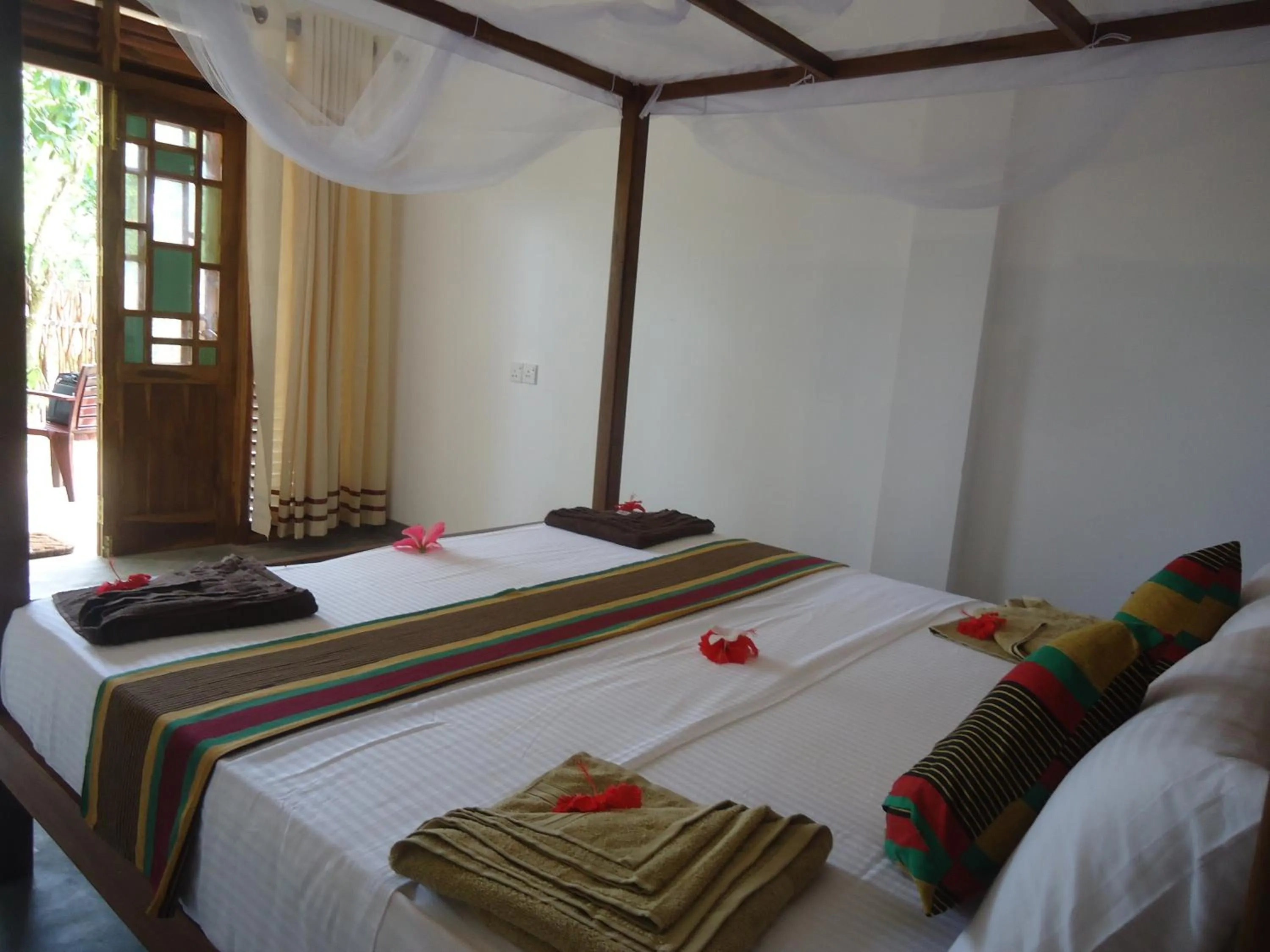 Bed in Hiriketiya White House