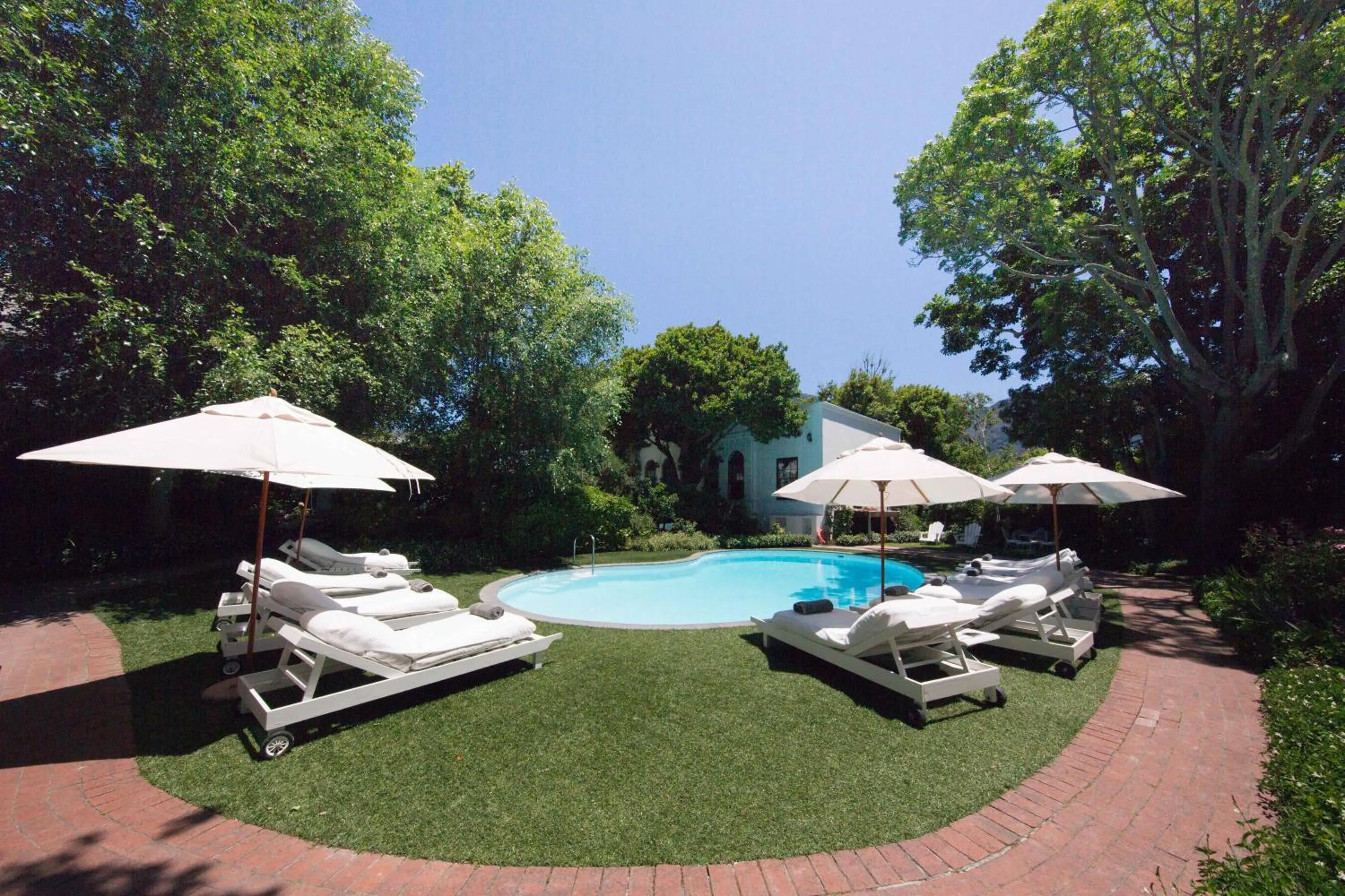 Garden in The Andros Boutique Hotel