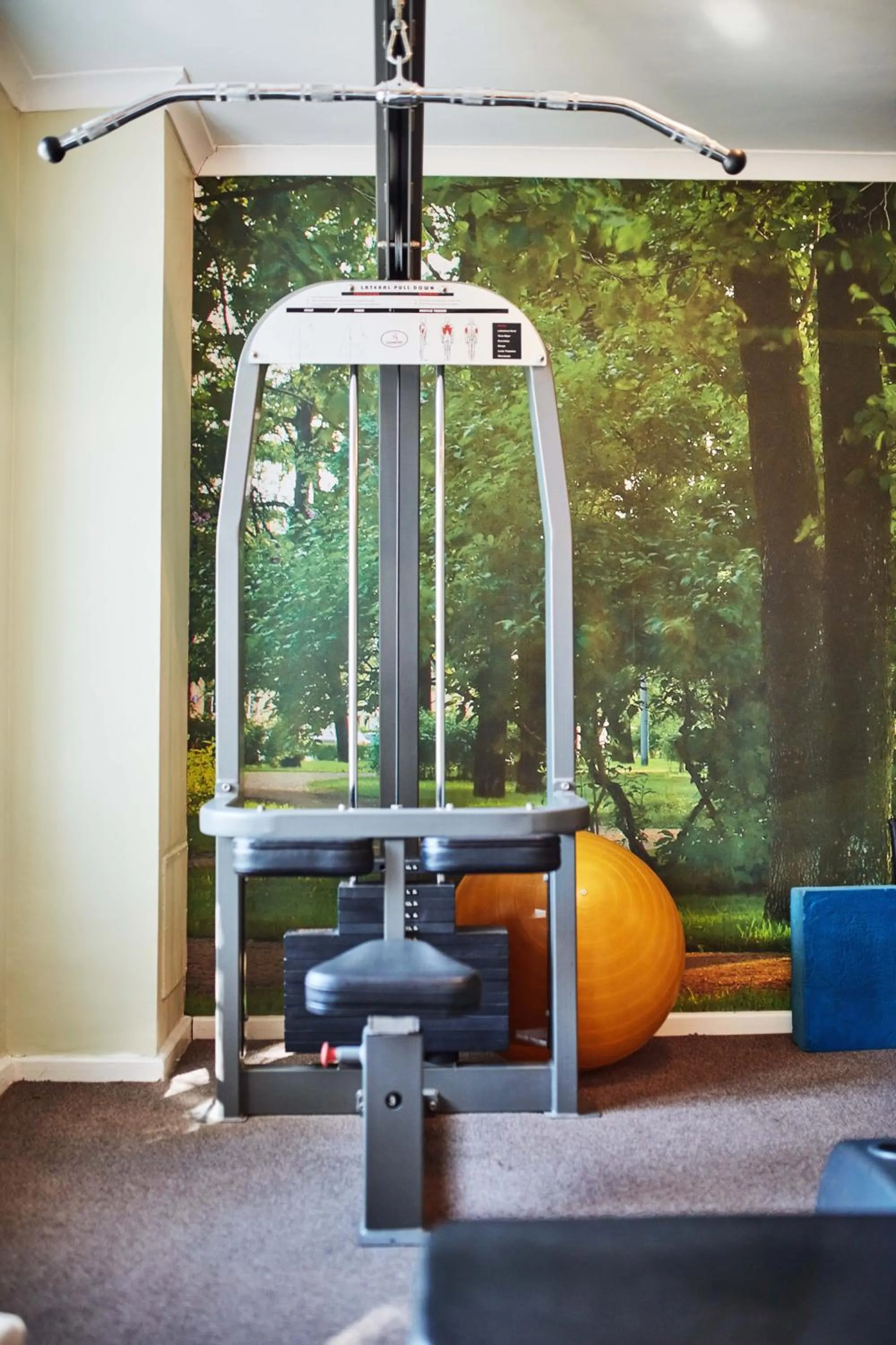 Fitness centre/facilities in The Andros Boutique Hotel