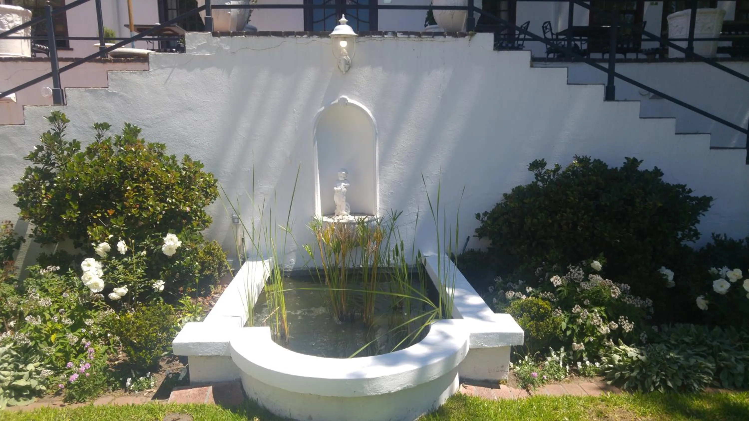 Garden in The Andros Boutique Hotel