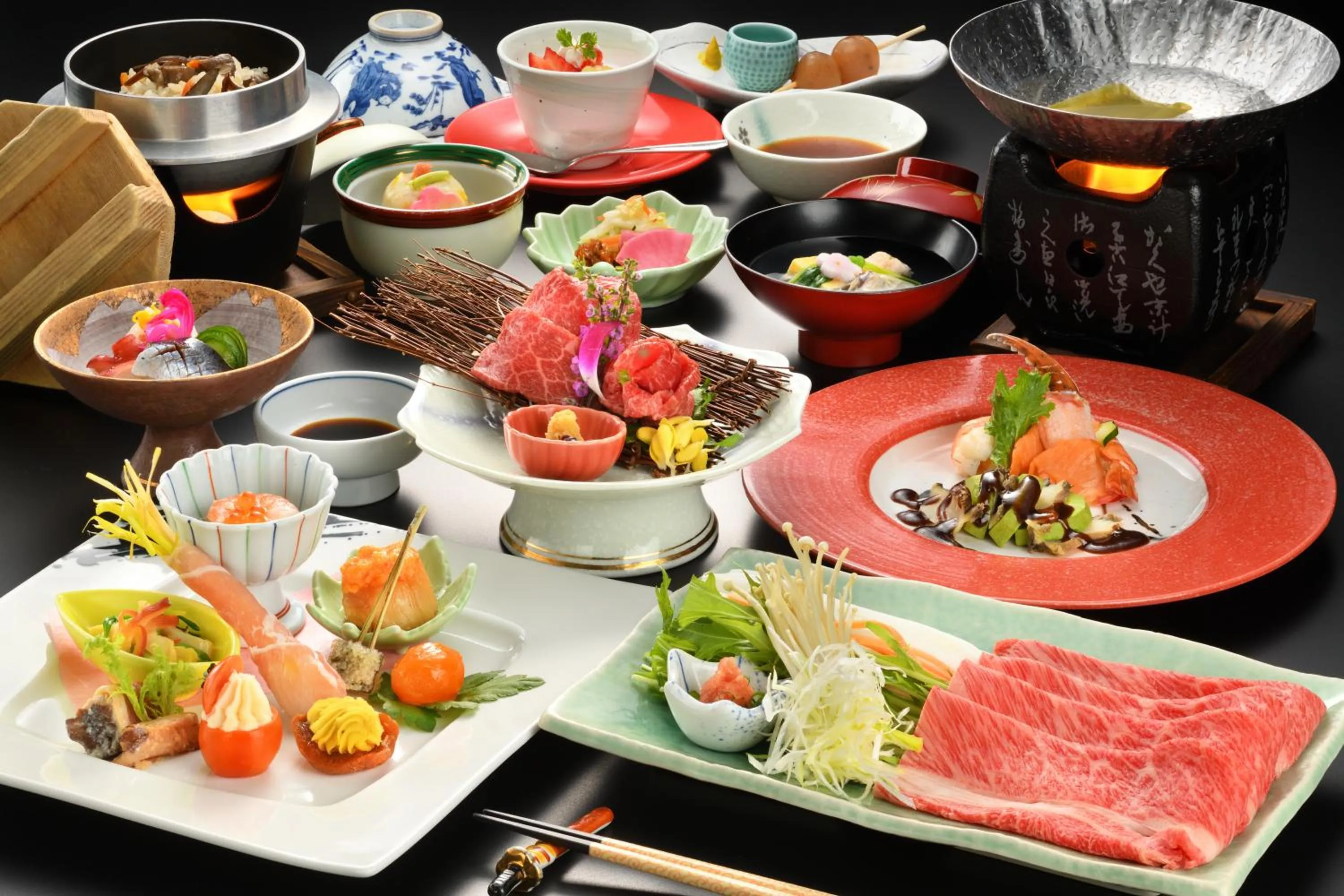 Food in Onogawa Onsen Kajikaso