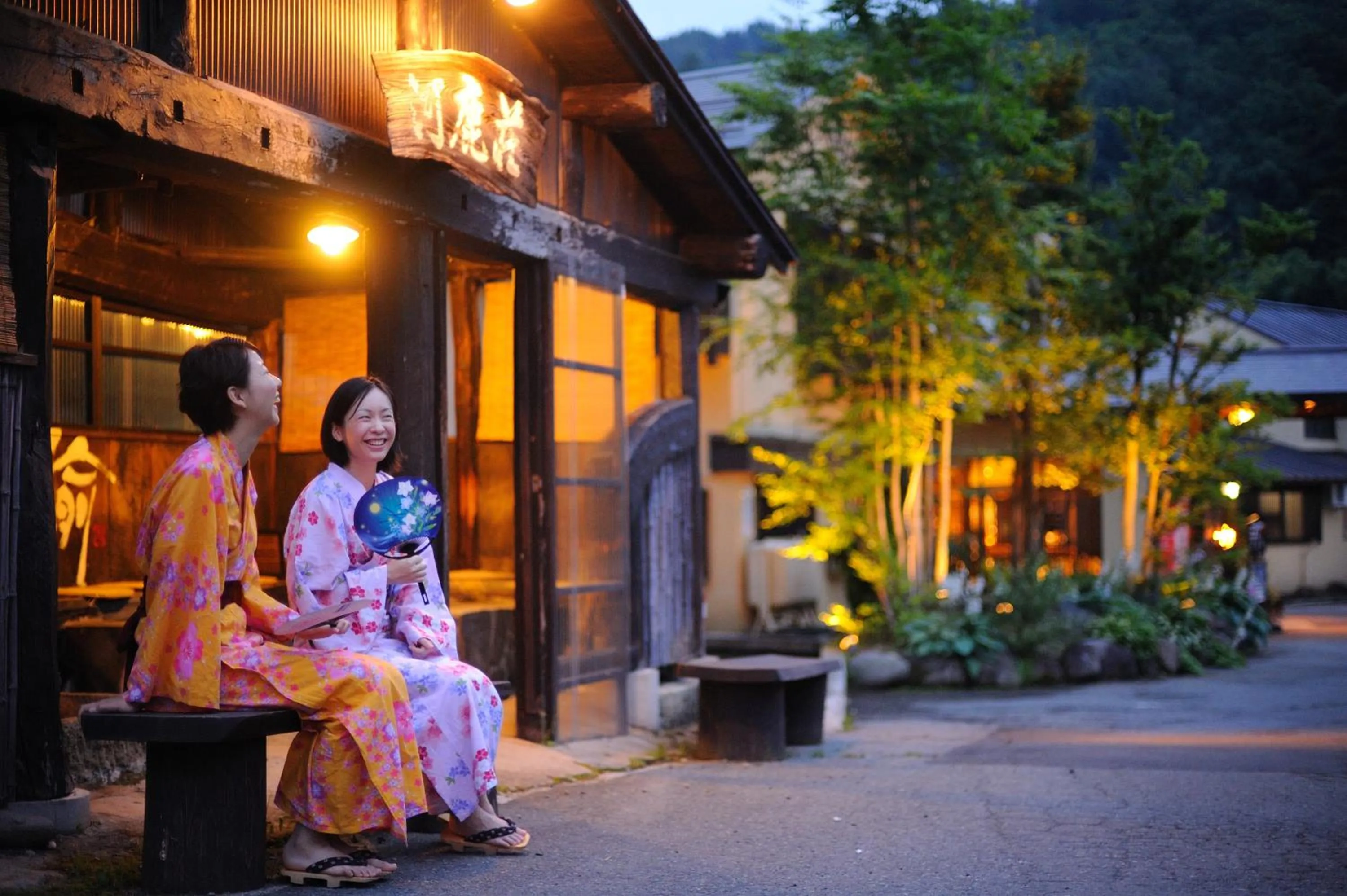 Nearby landmark in Onogawa Onsen Kajikaso