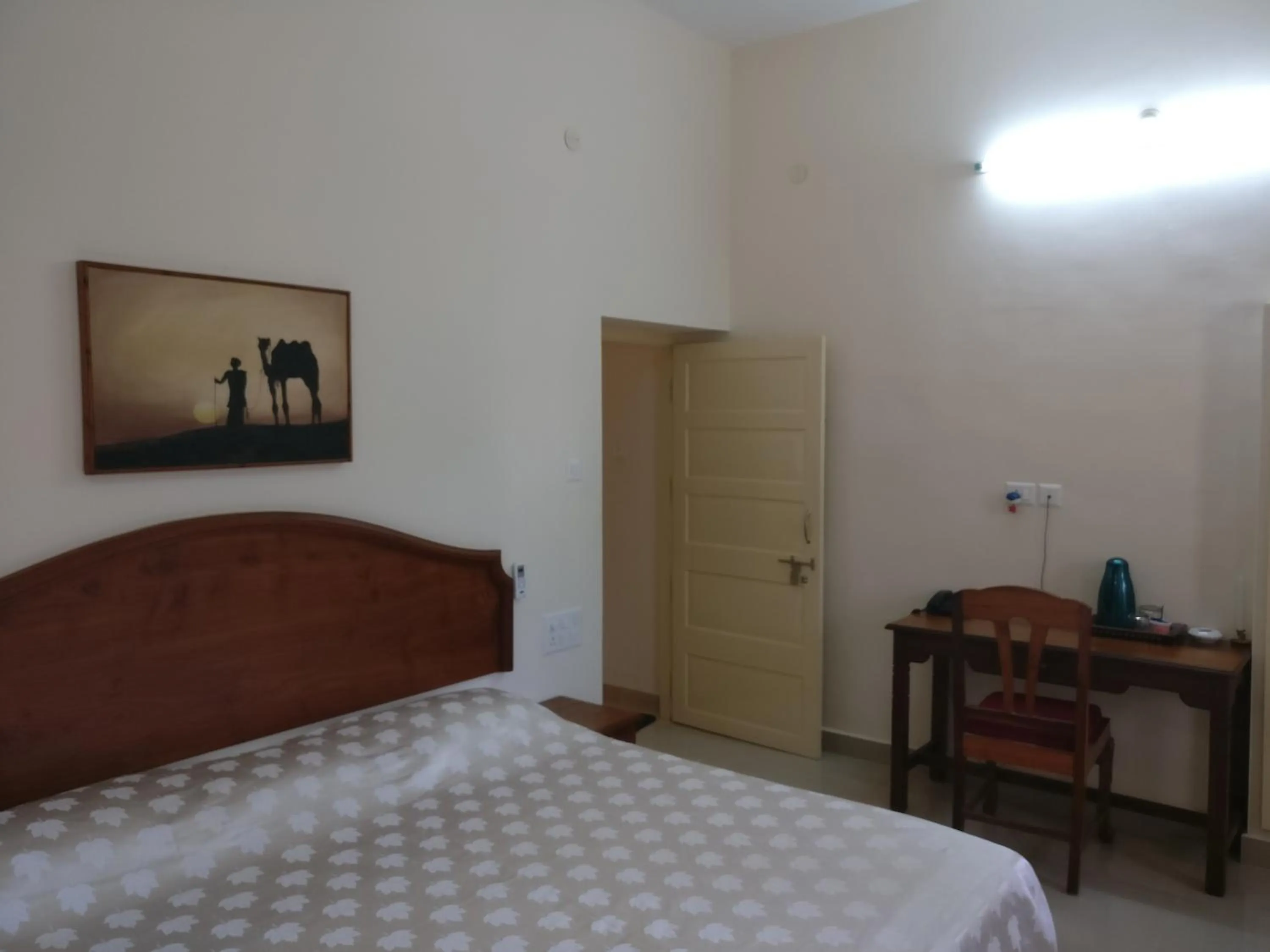 Bedroom, Bed in Safire Residency