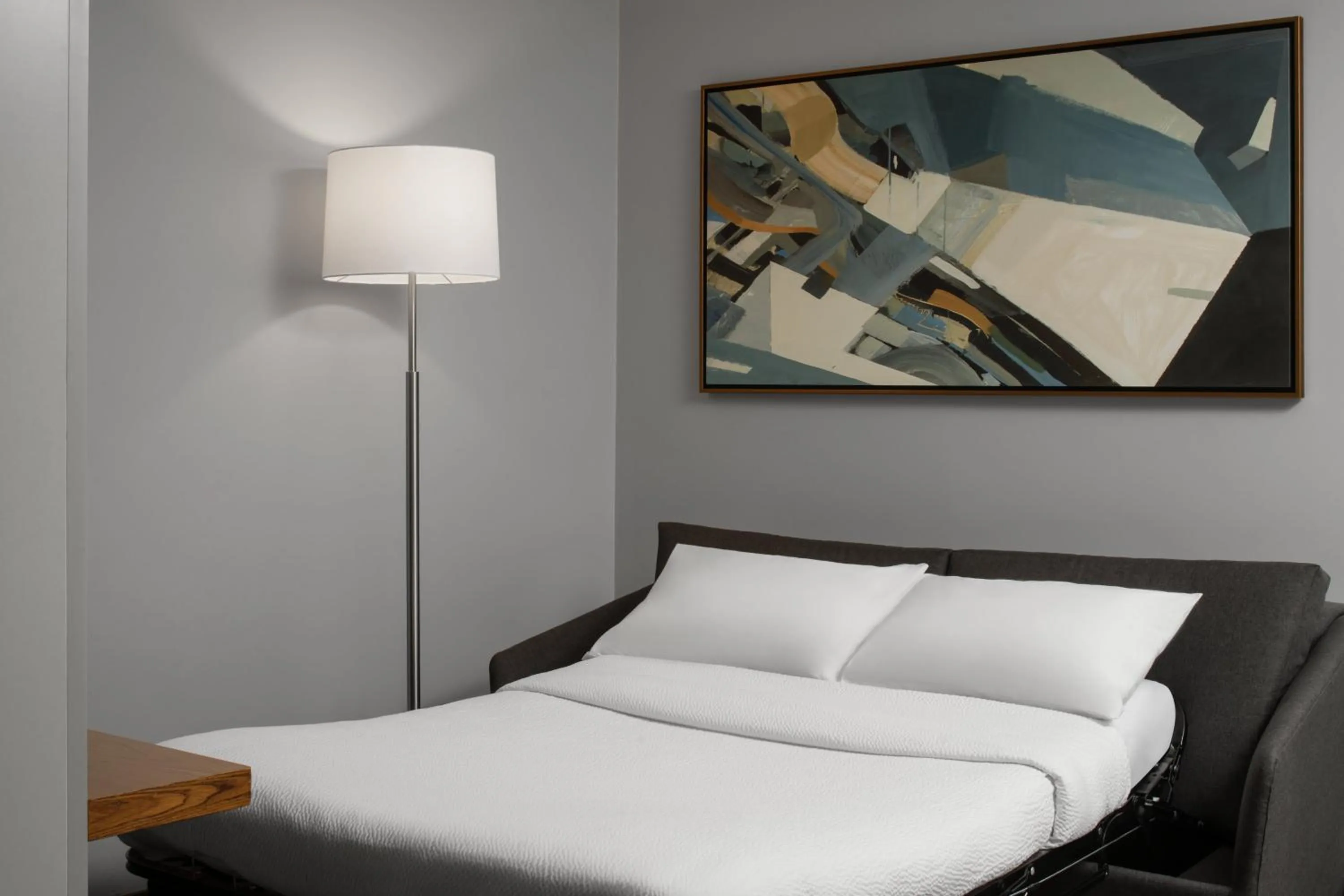 Bed in SpringHill Suites Houston Intercontinental Airport
