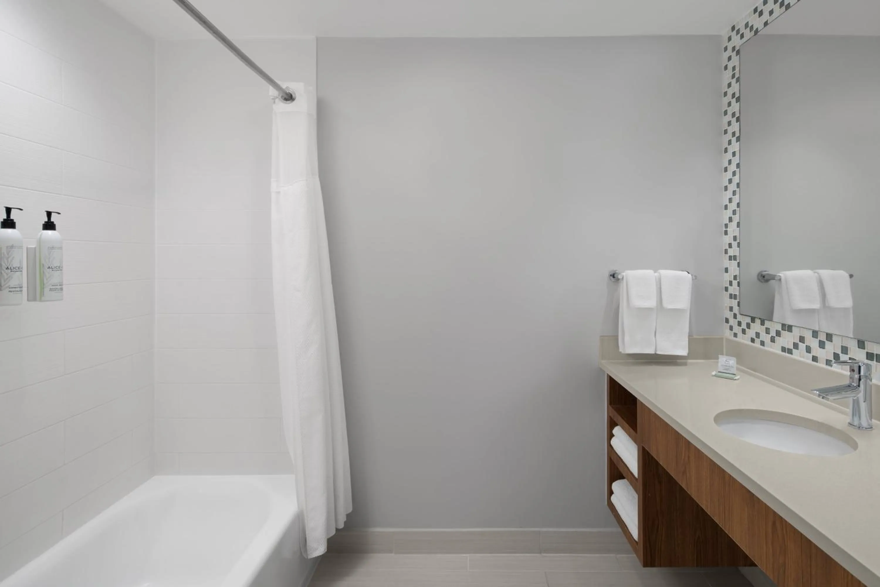 Bathroom in SpringHill Suites Houston Intercontinental Airport