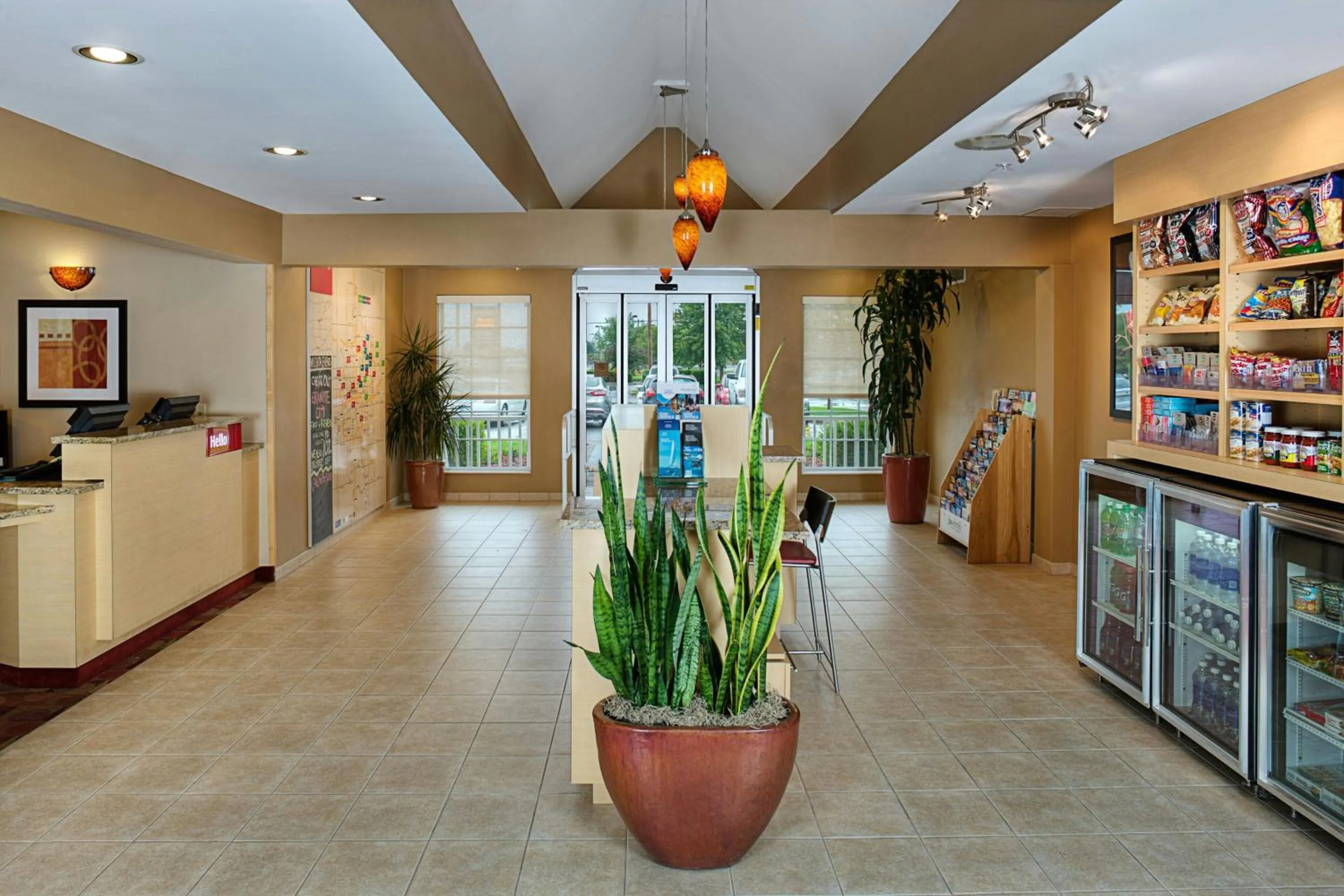 Lobby or reception in TownePlace Suites Wichita East