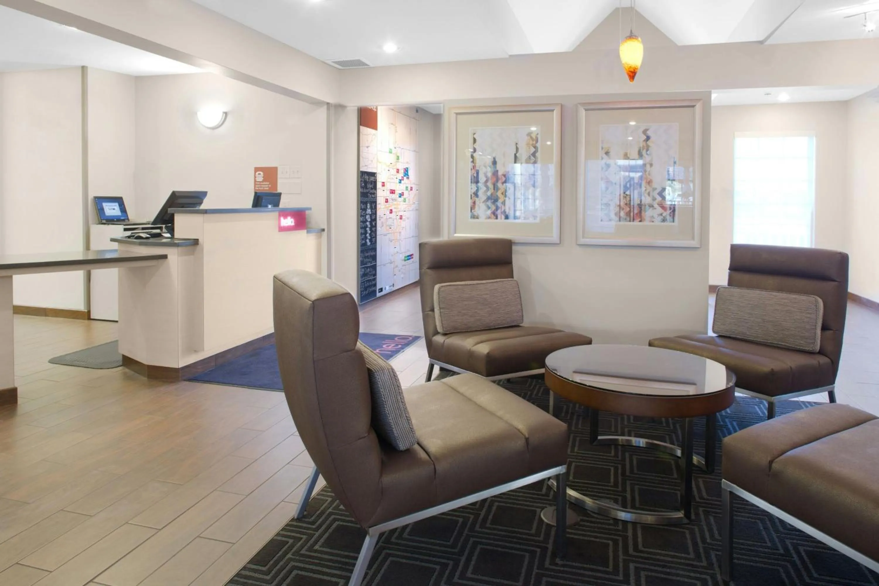 Lobby or reception in TownePlace Suites Wichita East
