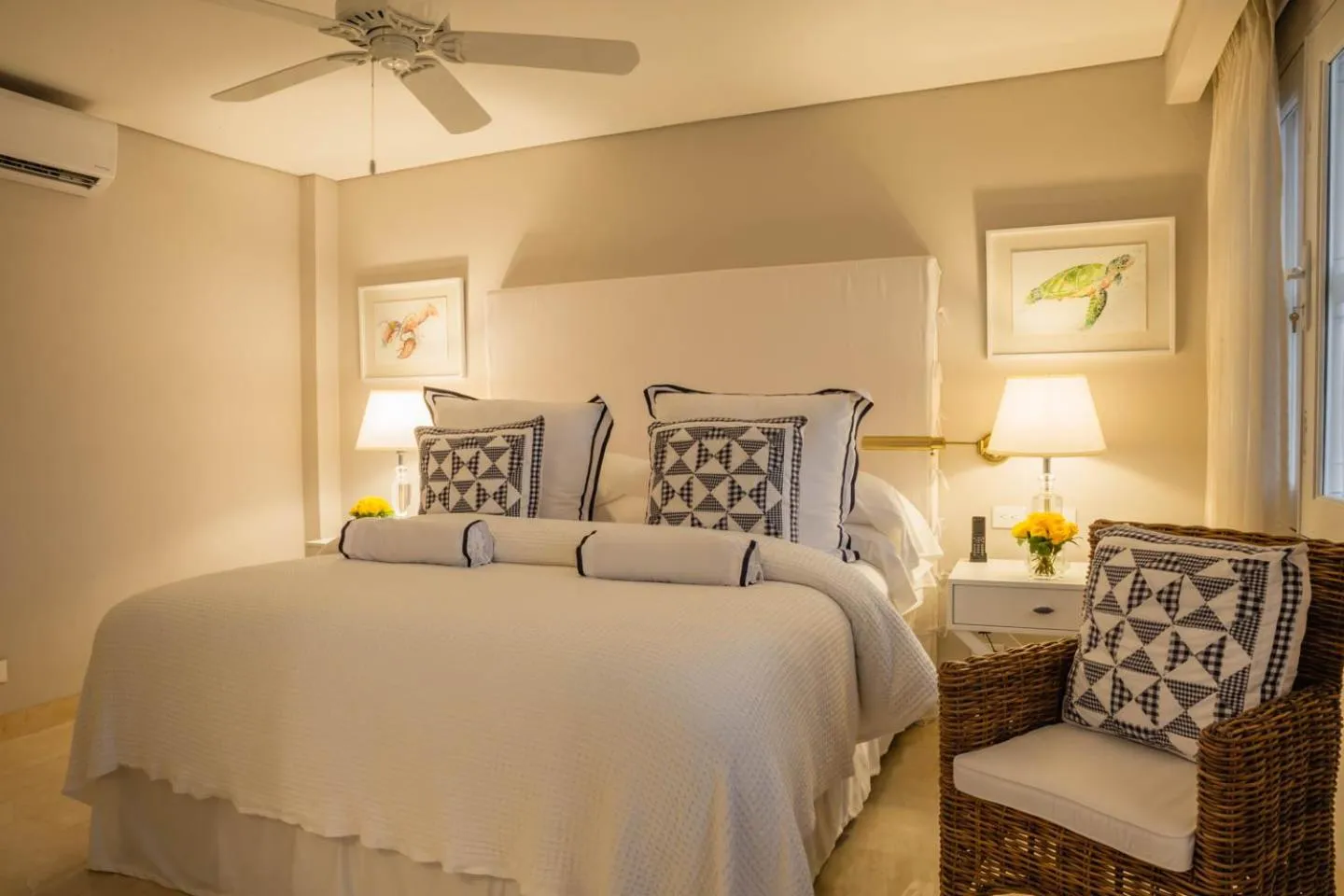 Bed in Casa La Merced by Mustique