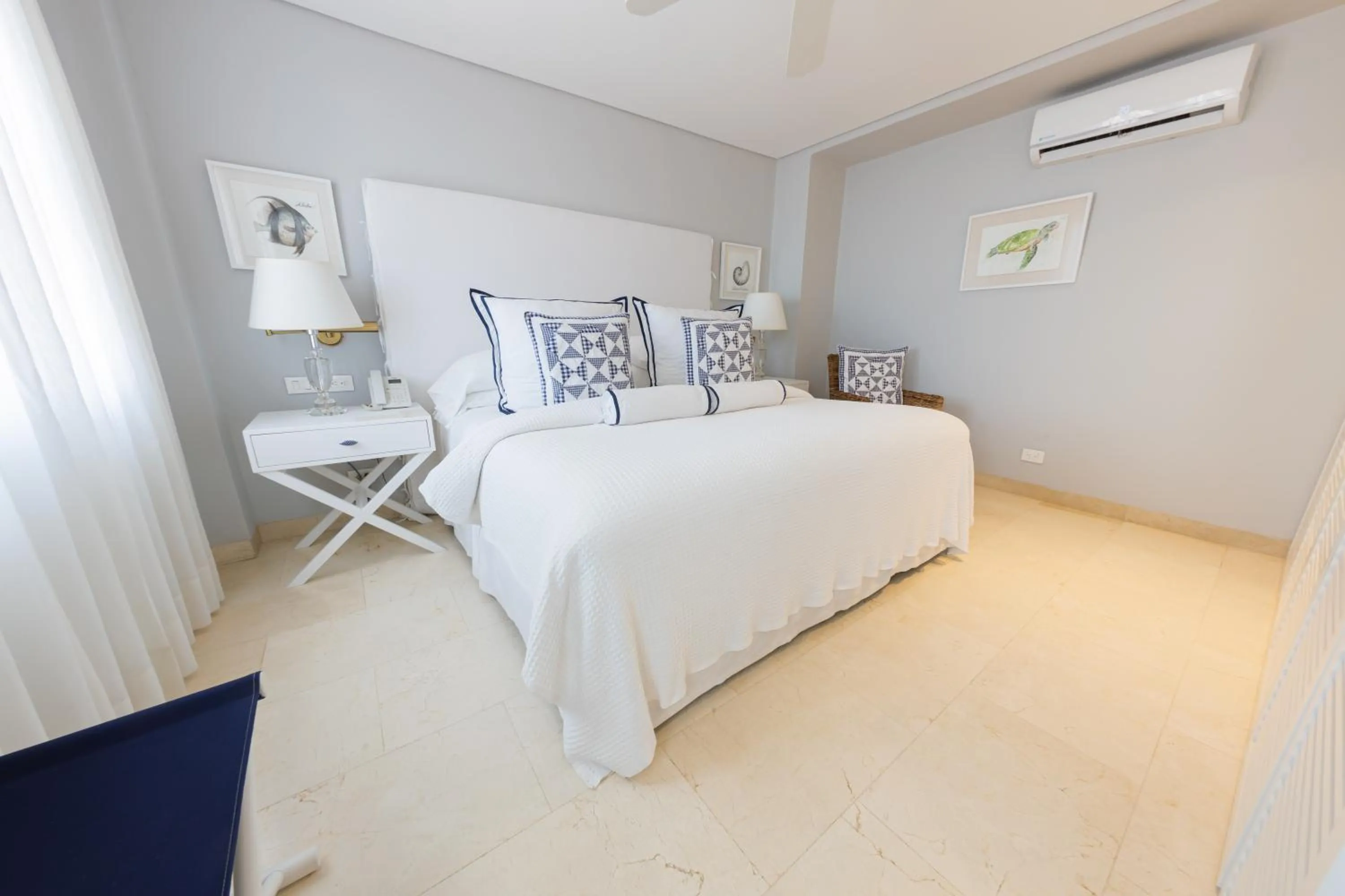 Bed in Casa La Merced by Mustique