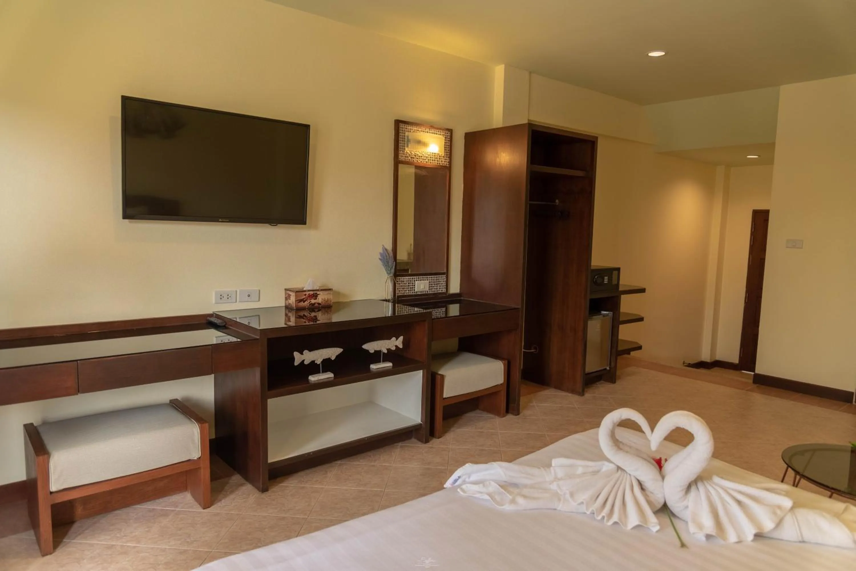 TV and multimedia, Bed in Park 38 Hotel - SHA Plus