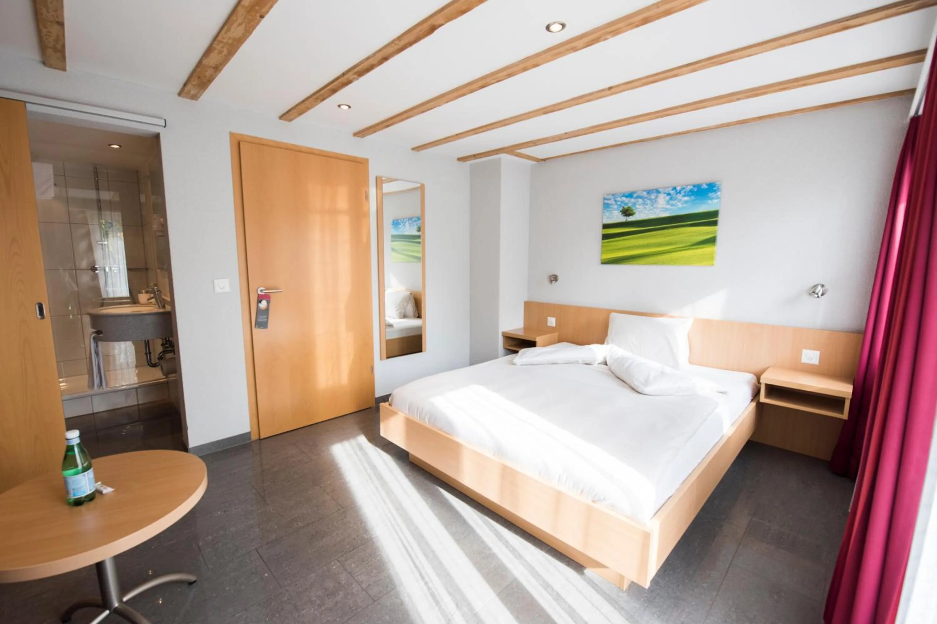 Bedroom, Bed in Hotel Restaurant Neuhaus