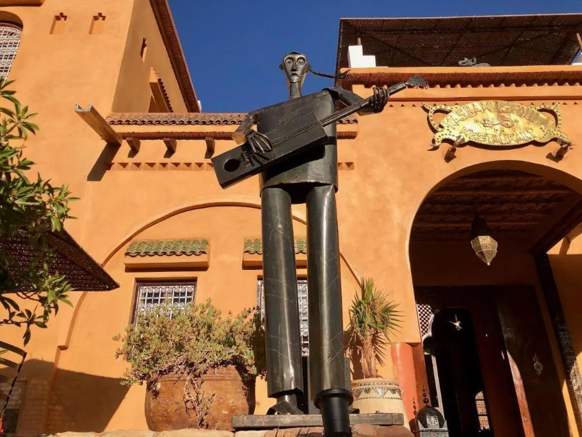 Garden in Kasbah Isfoula and Spa