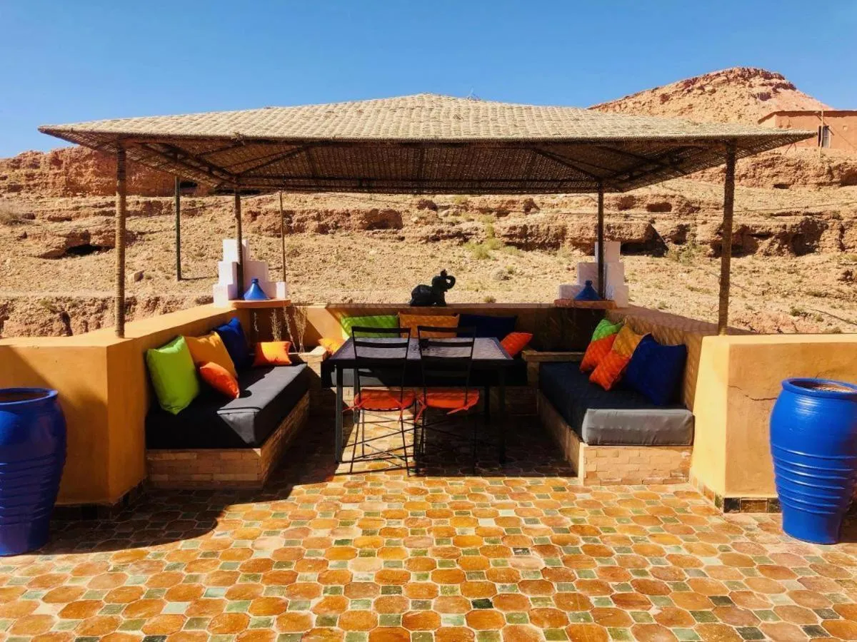 Garden in Kasbah Isfoula and Spa