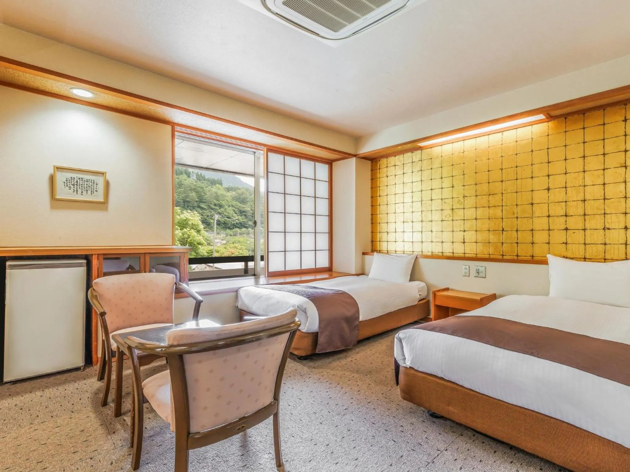 Japanese Western Room A 8-Jo+Twin - single occupancy - Non-Smoking in KAMENOI HOTEL Akita Yuze