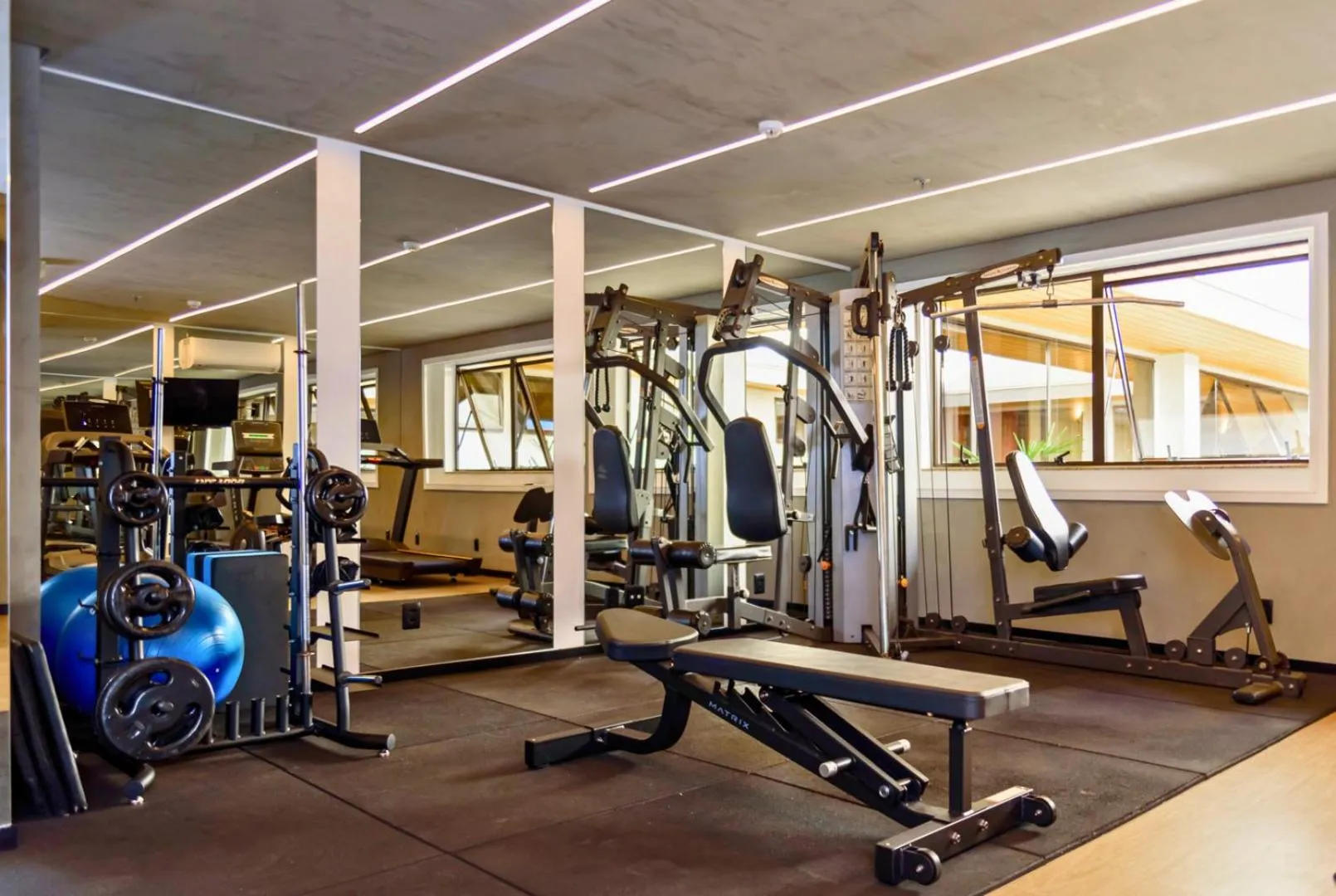 Fitness centre/facilities in Comfort Suites Brasília