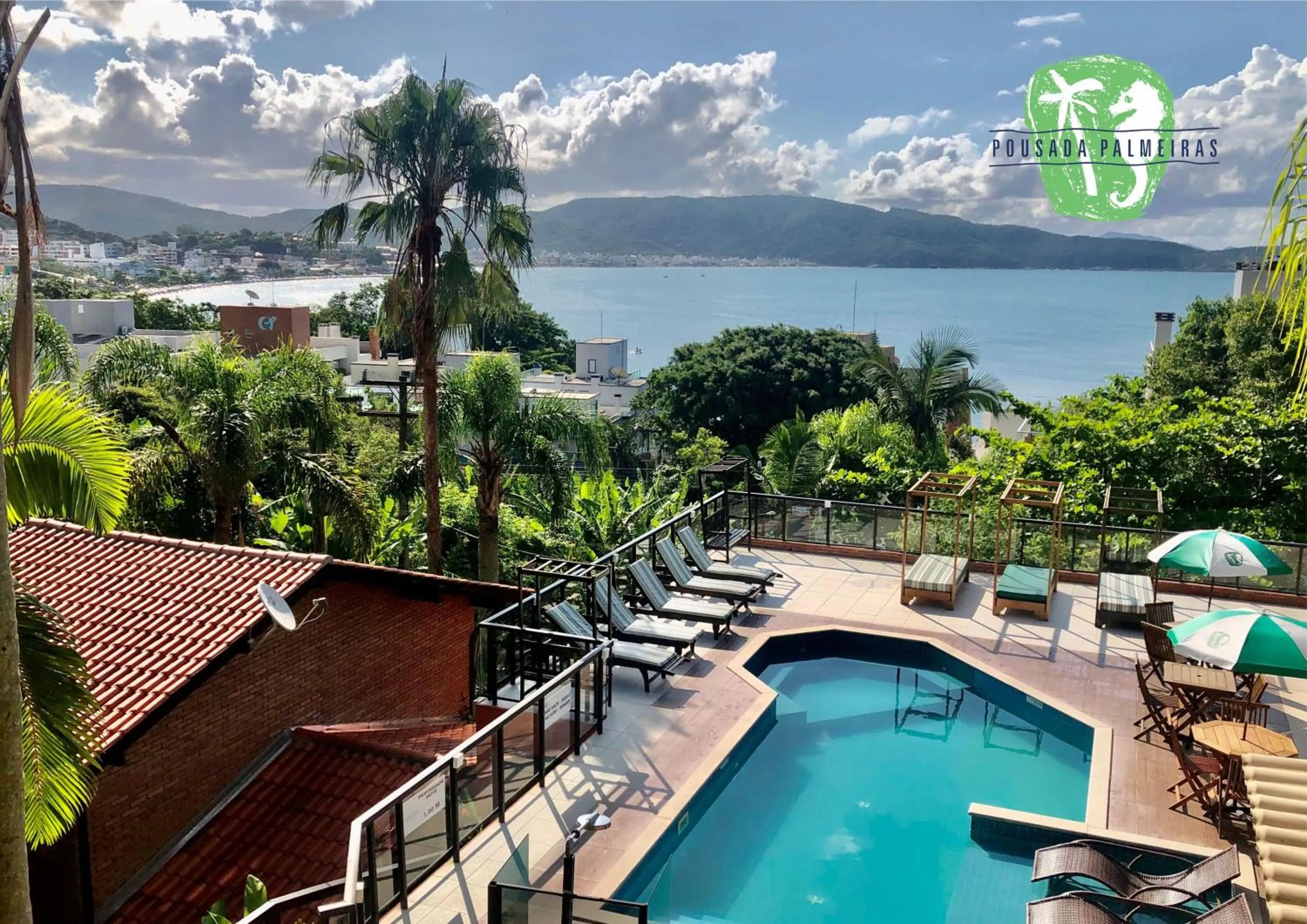 Sea view in Pousada Palmeiras