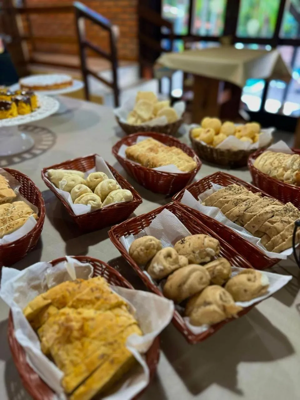Breakfast in Pousada Palmeiras