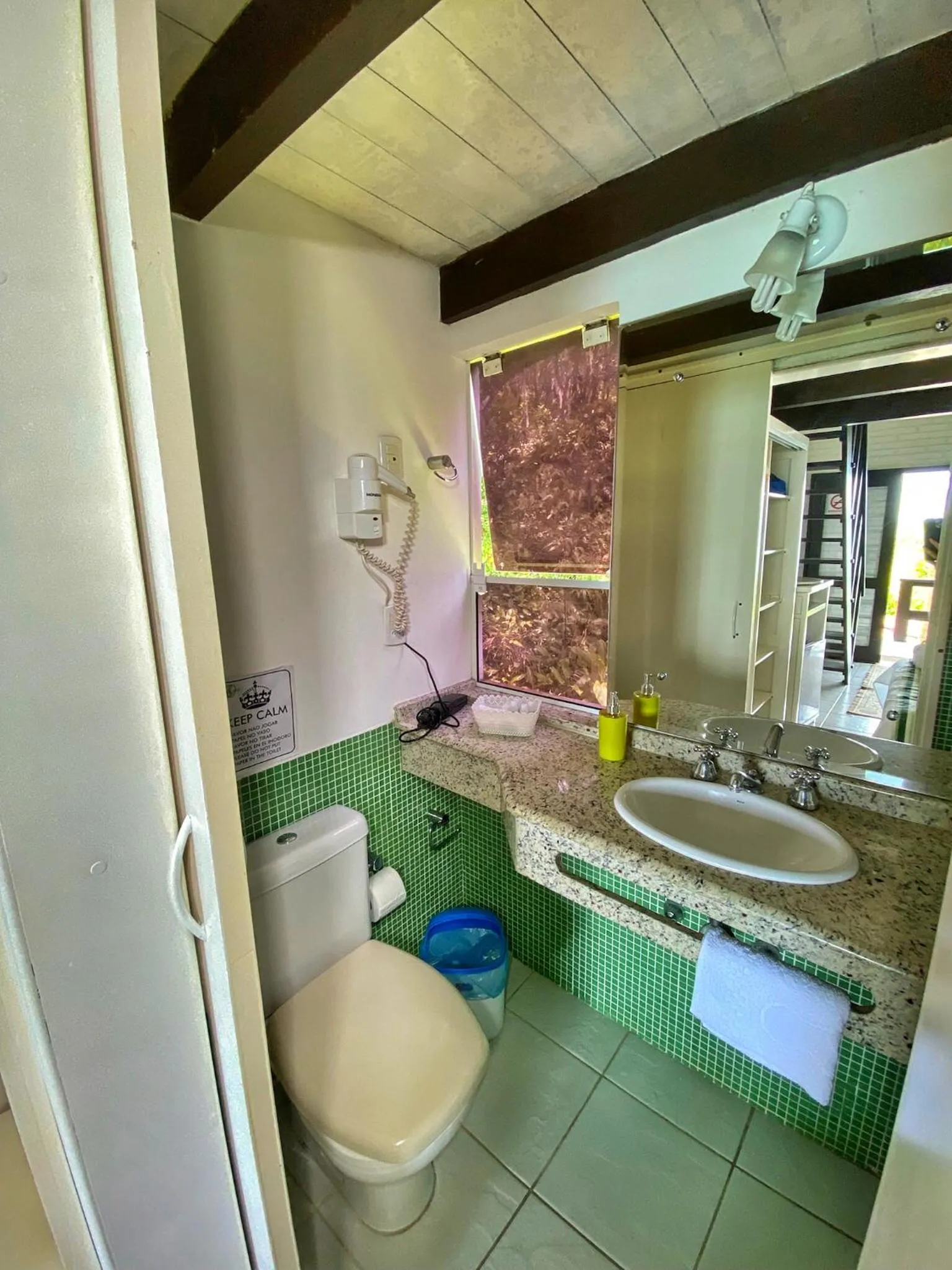 Toilet in Pousada Palmeiras