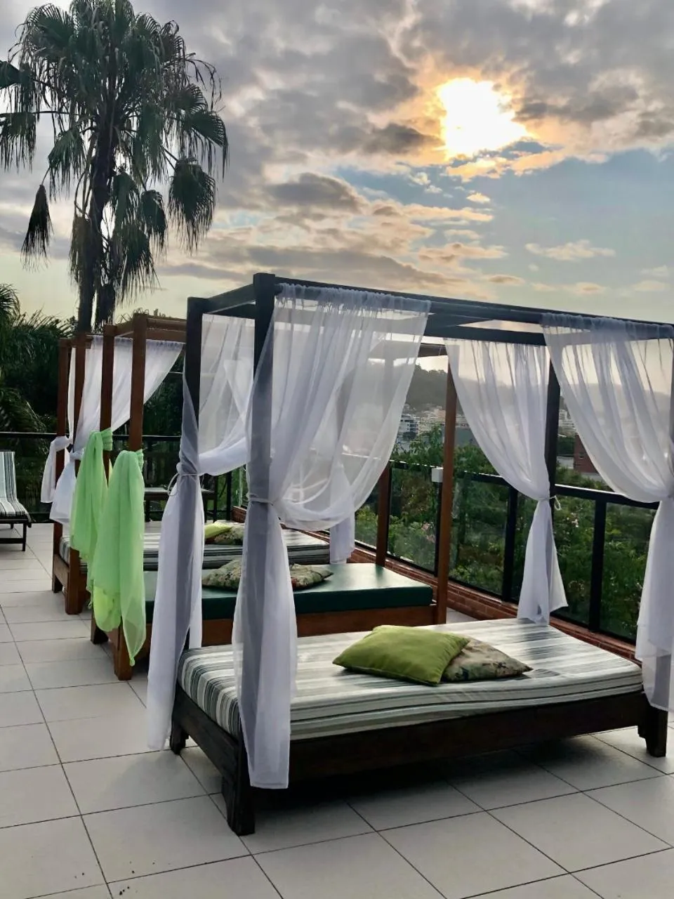 Patio in Pousada Palmeiras