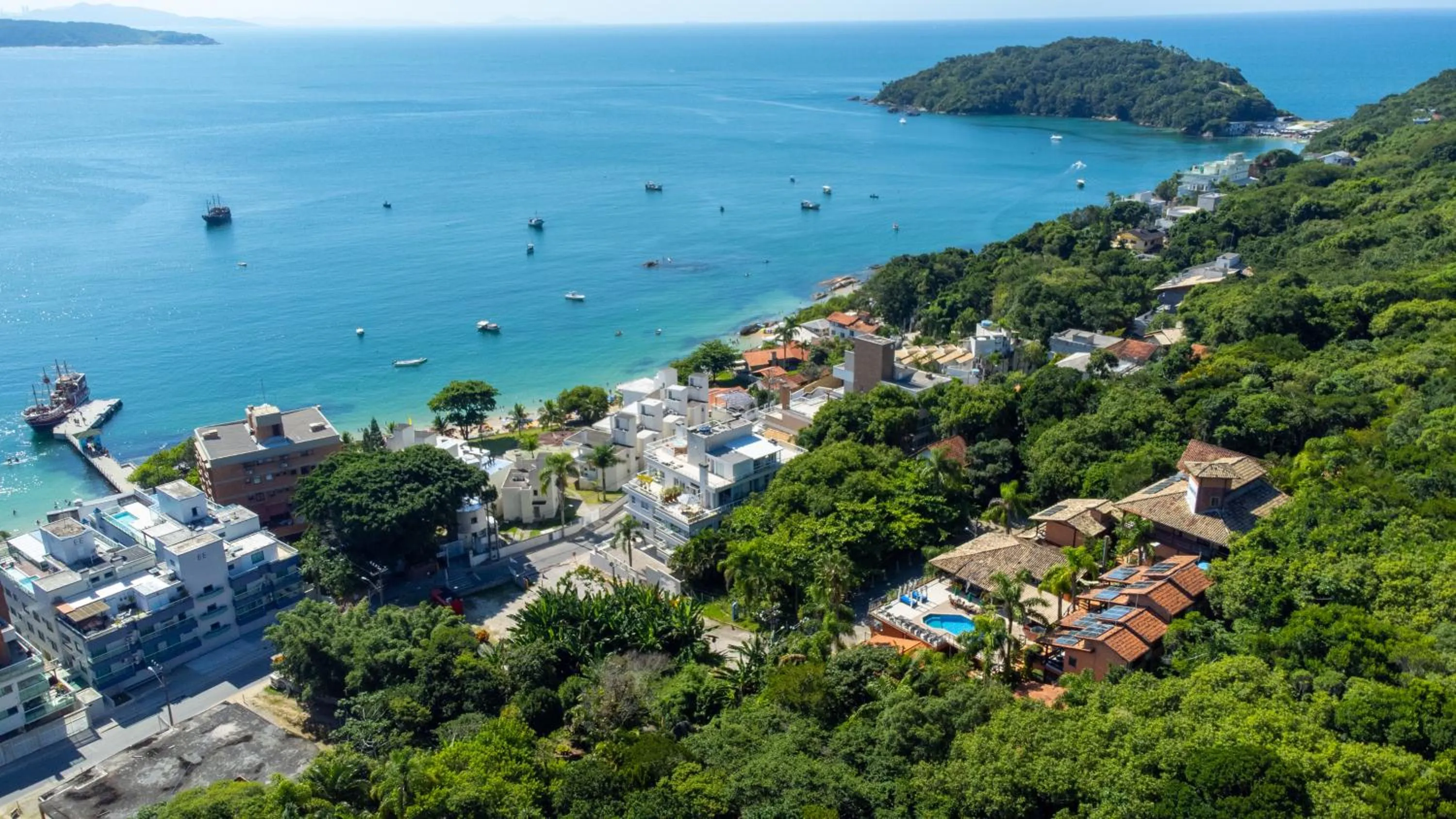 Natural landscape in Pousada Palmeiras