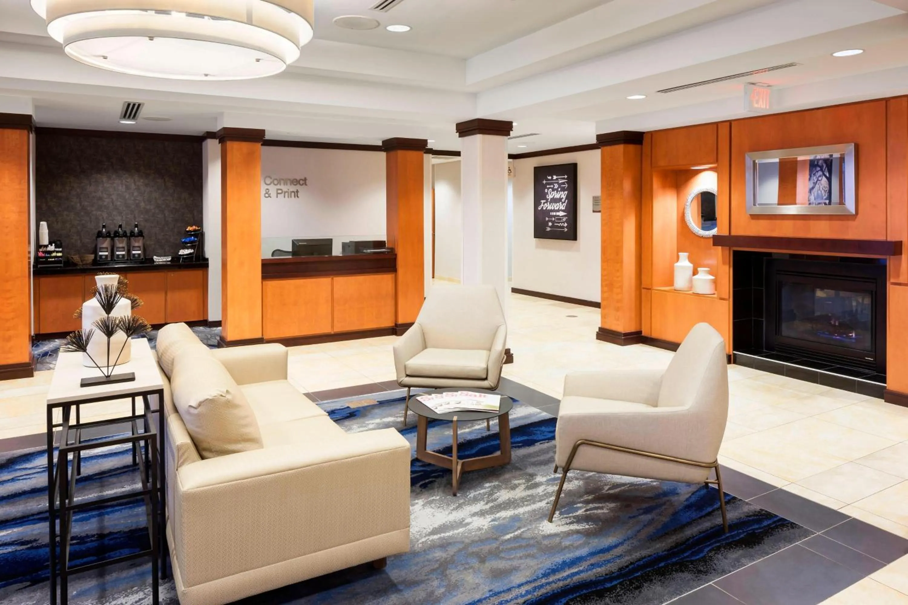 Lobby or reception in Fairfield Inn & Suites Wilmington Wrightsville Beach