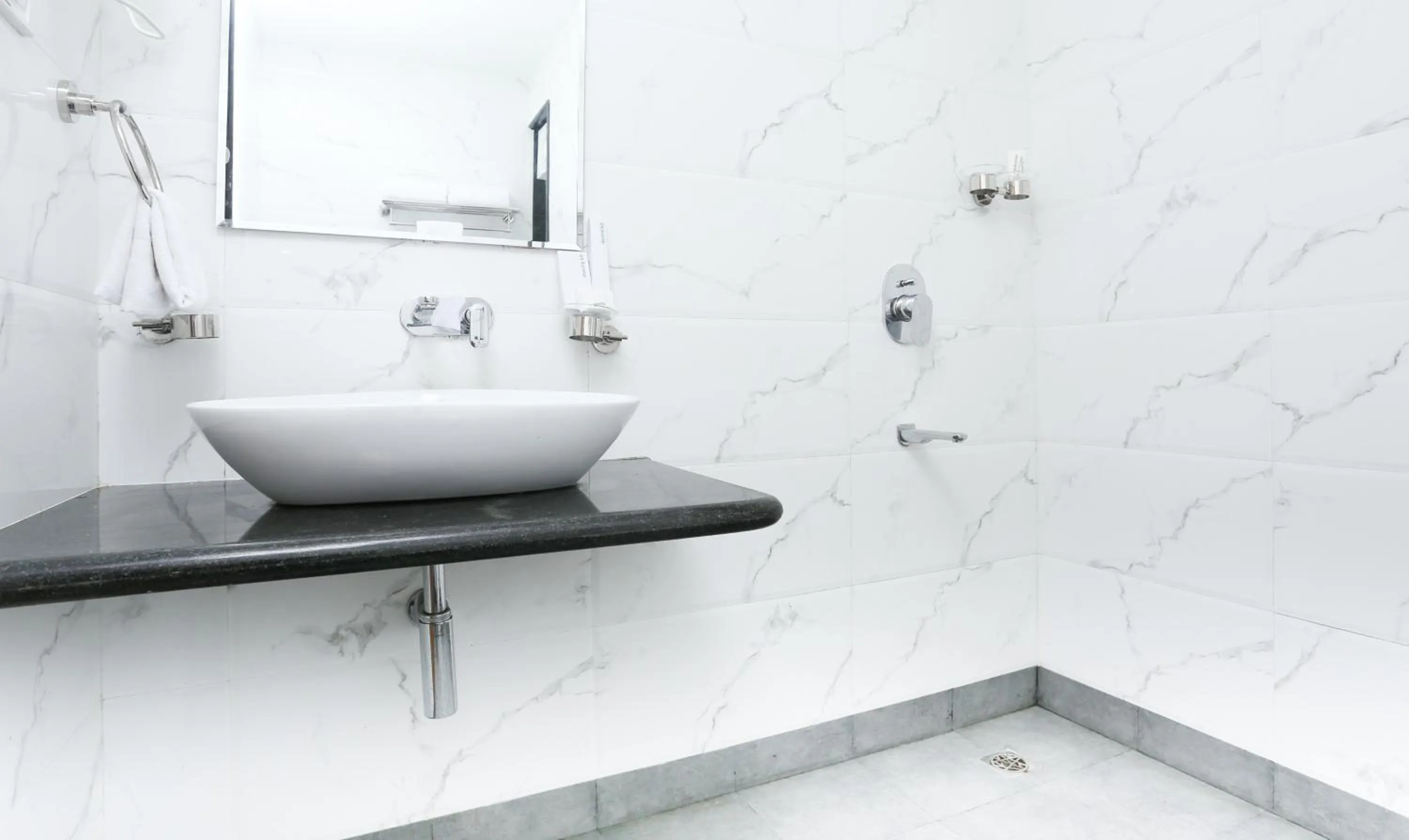 Bathroom in Treebo The Galaxy Bommasandra