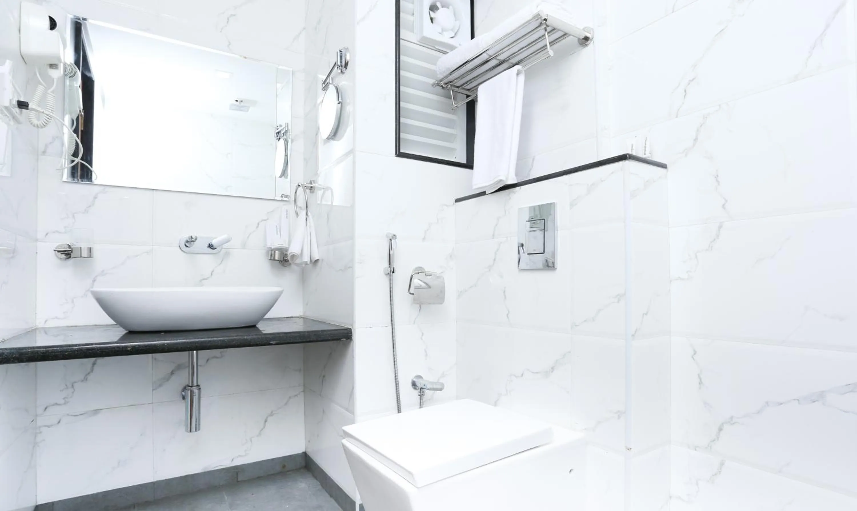 Bathroom in Treebo The Galaxy Bommasandra