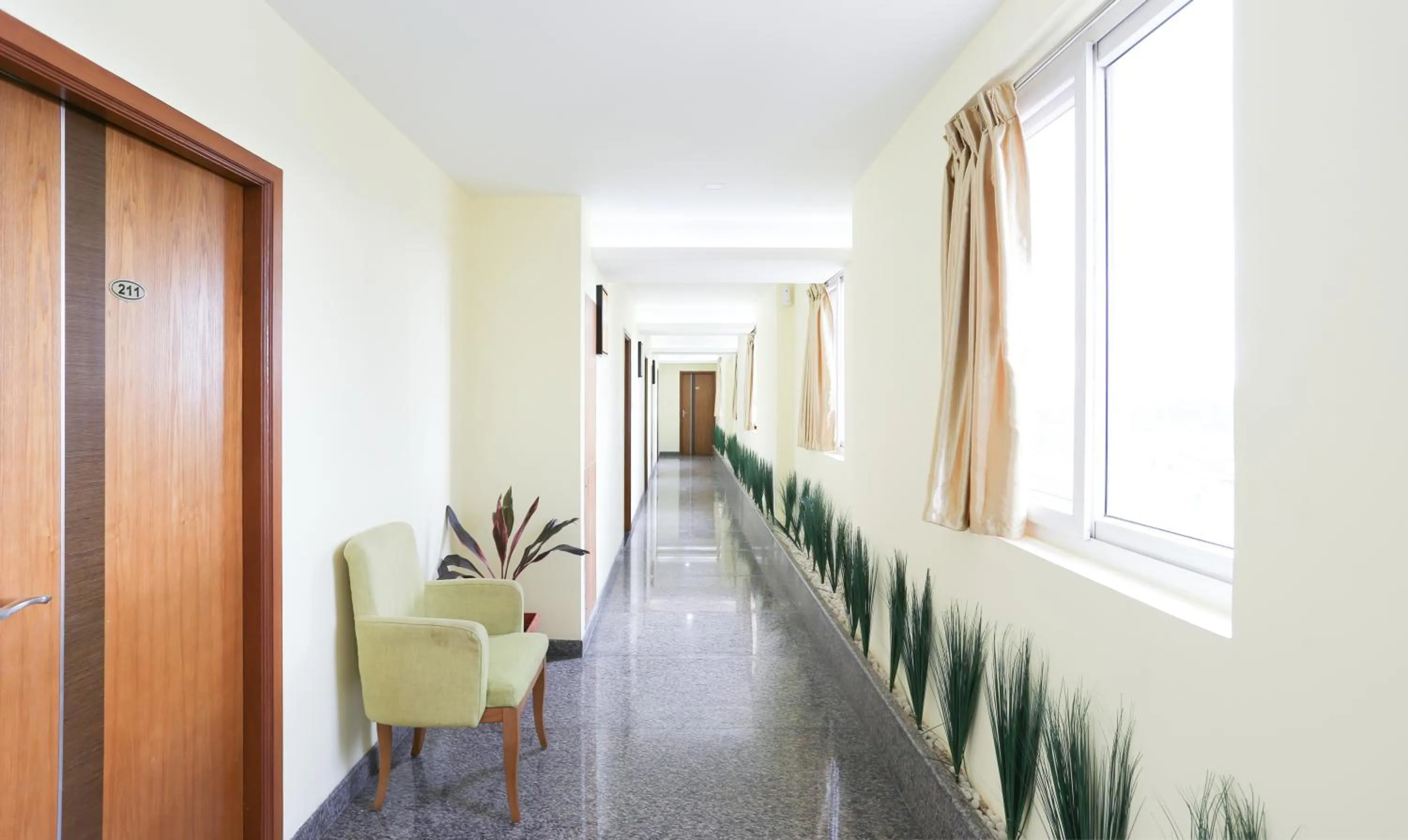 Lobby or reception in Treebo The Galaxy Bommasandra