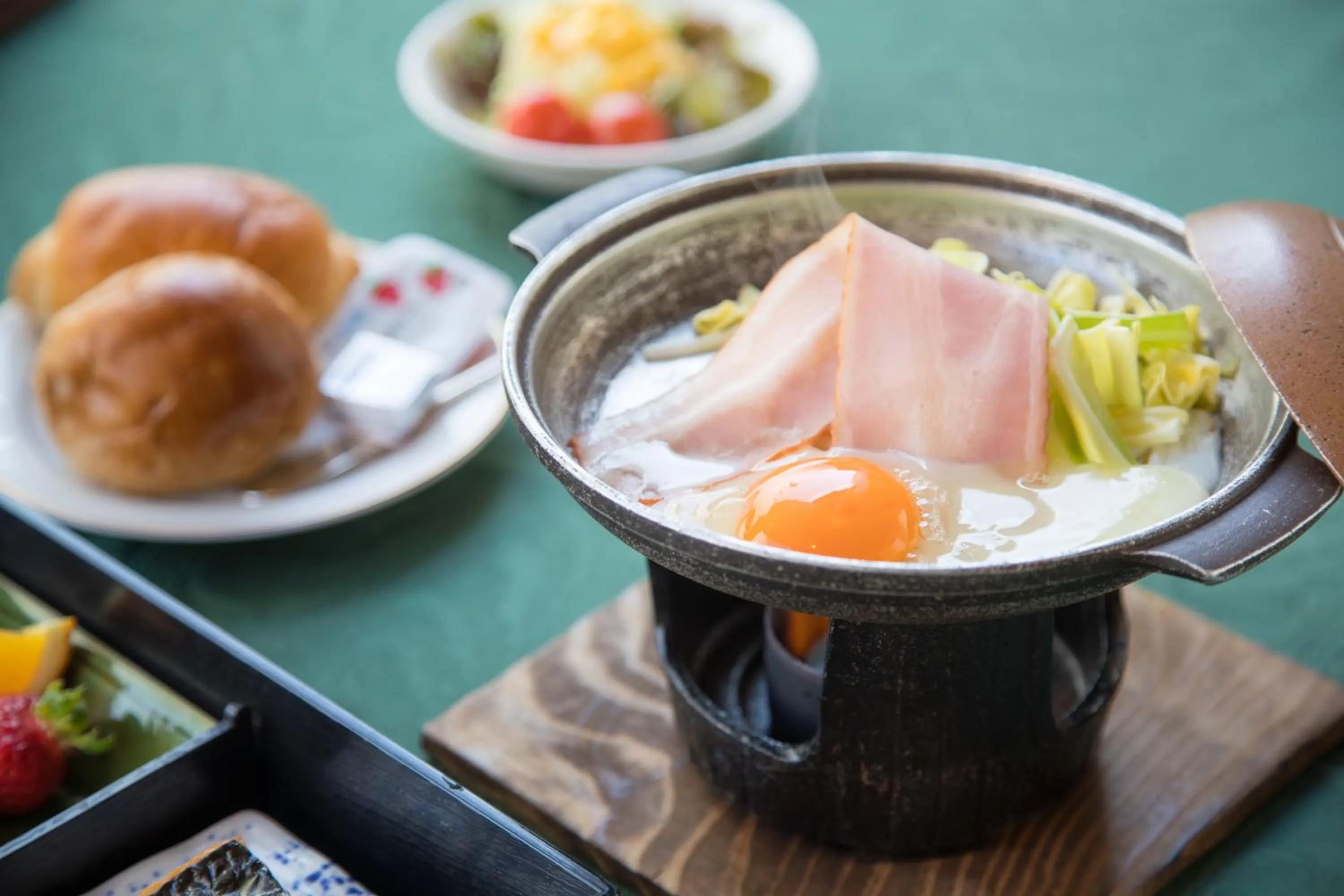 Food close-up in Hotel Sainthill Nagasaki