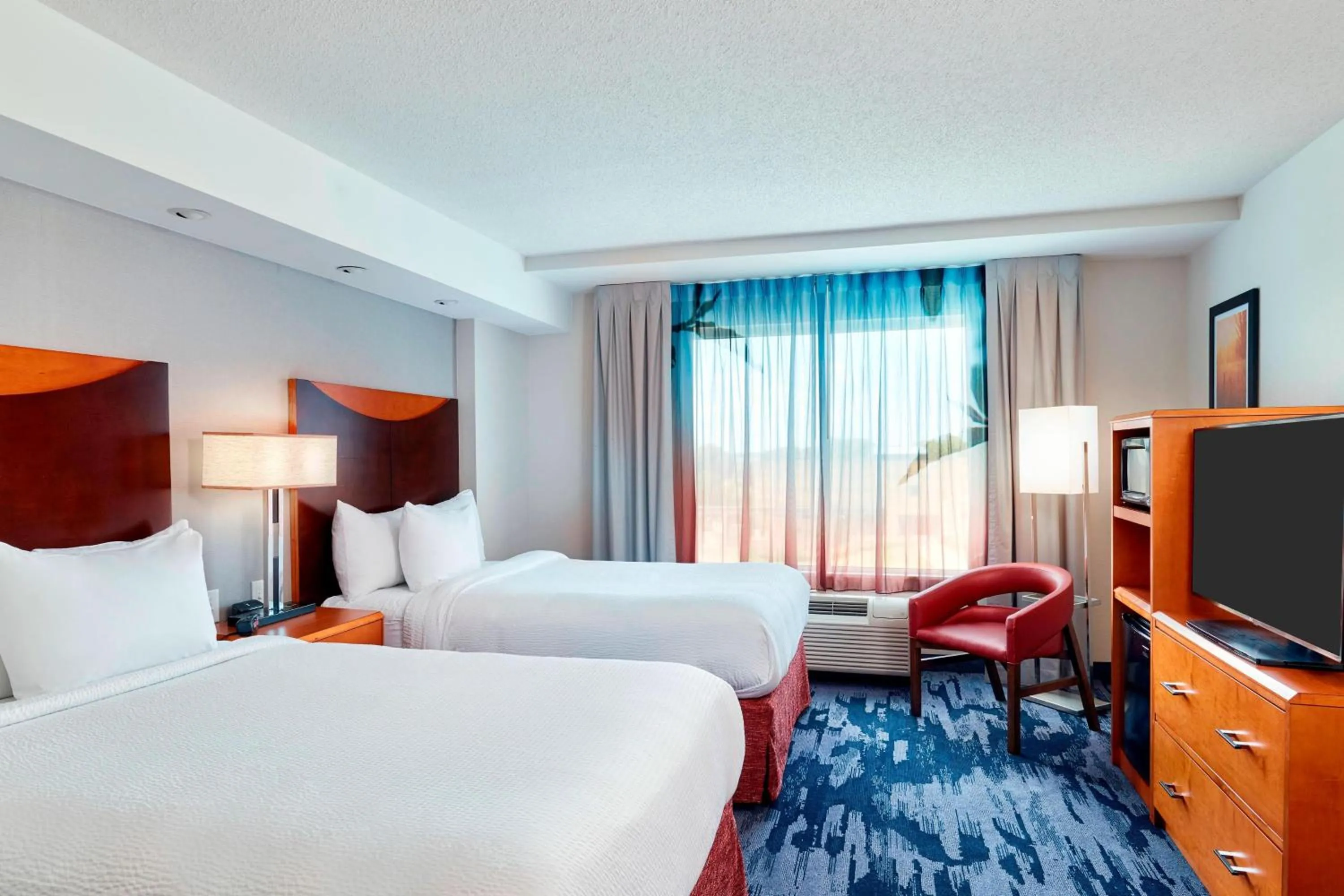 Bedroom, Bed in Fairfield Inn Suites Indianapolis Downtown