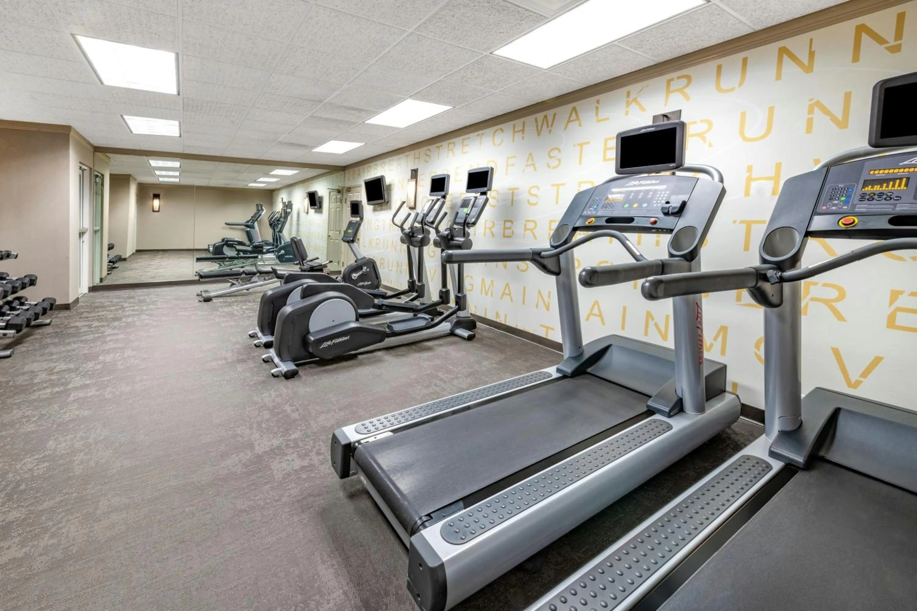 Fitness centre/facilities in Residence Inn Indianapolis Downtown on the Canal