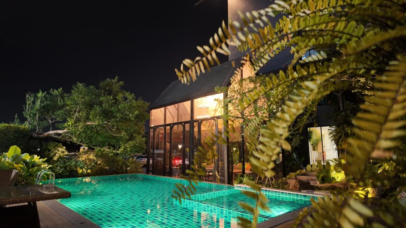 Swimming pool in Bangkok Boutique Resort Rangsit
