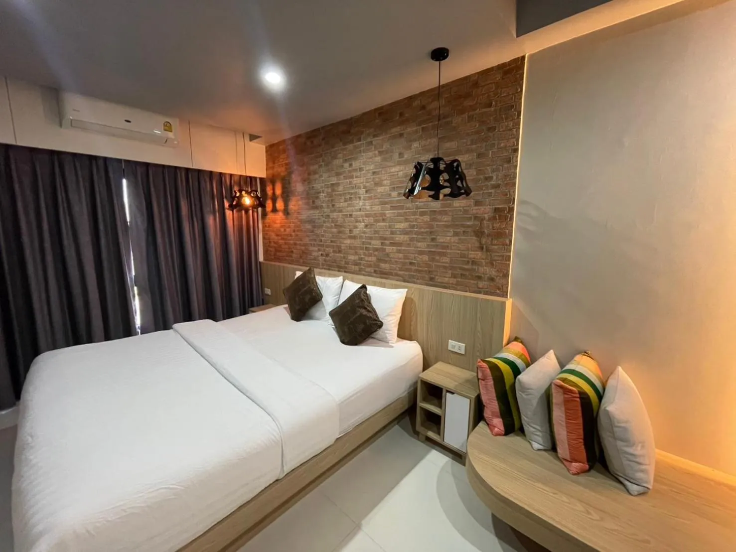 Bed in Bangkok Boutique Resort Rangsit