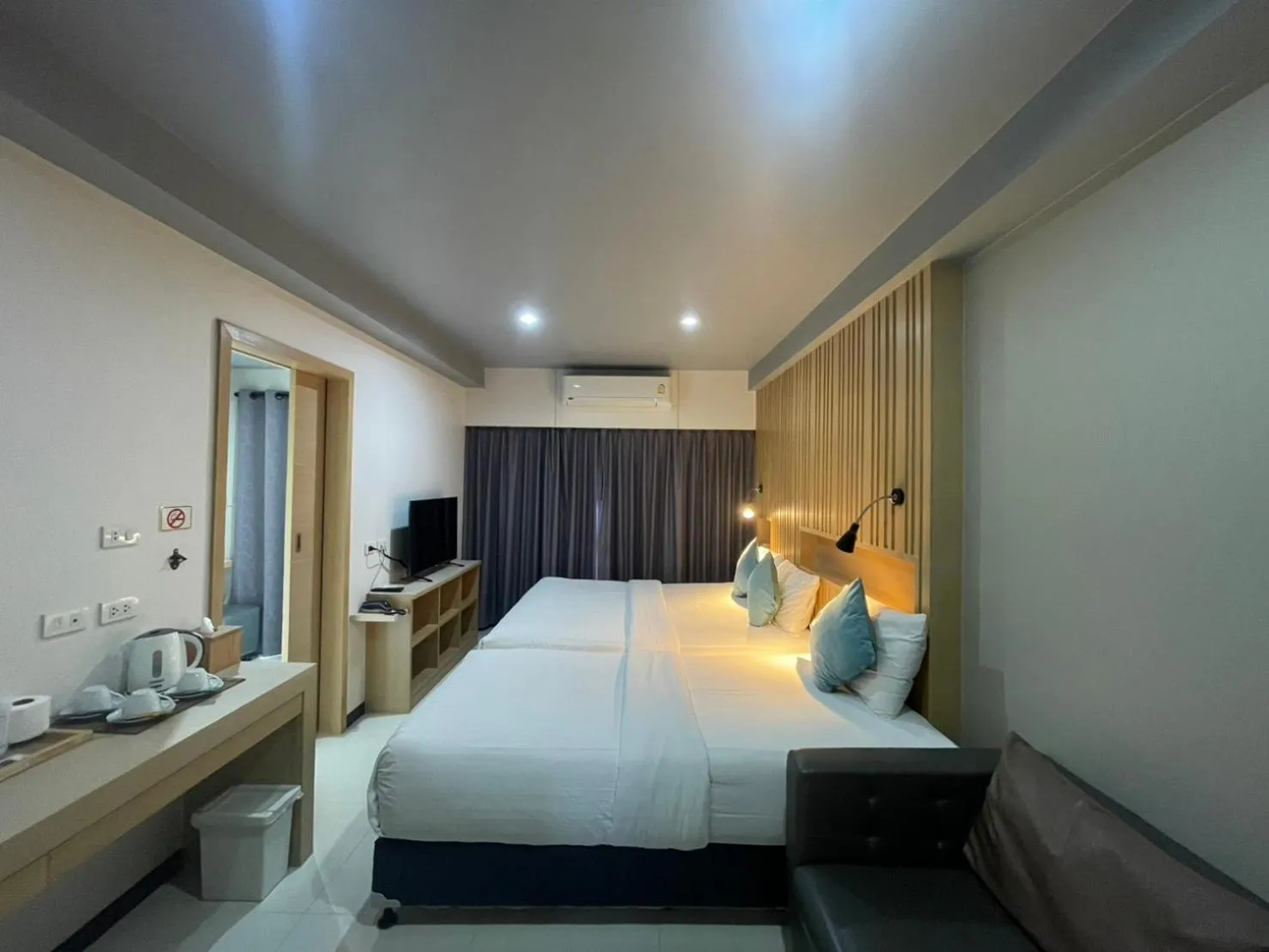 Bedroom, Bed in Bangkok Boutique Resort Rangsit