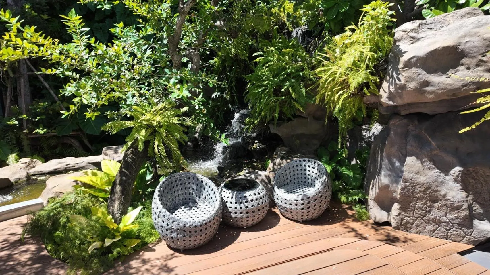 Swimming pool in Bangkok Boutique Resort Rangsit