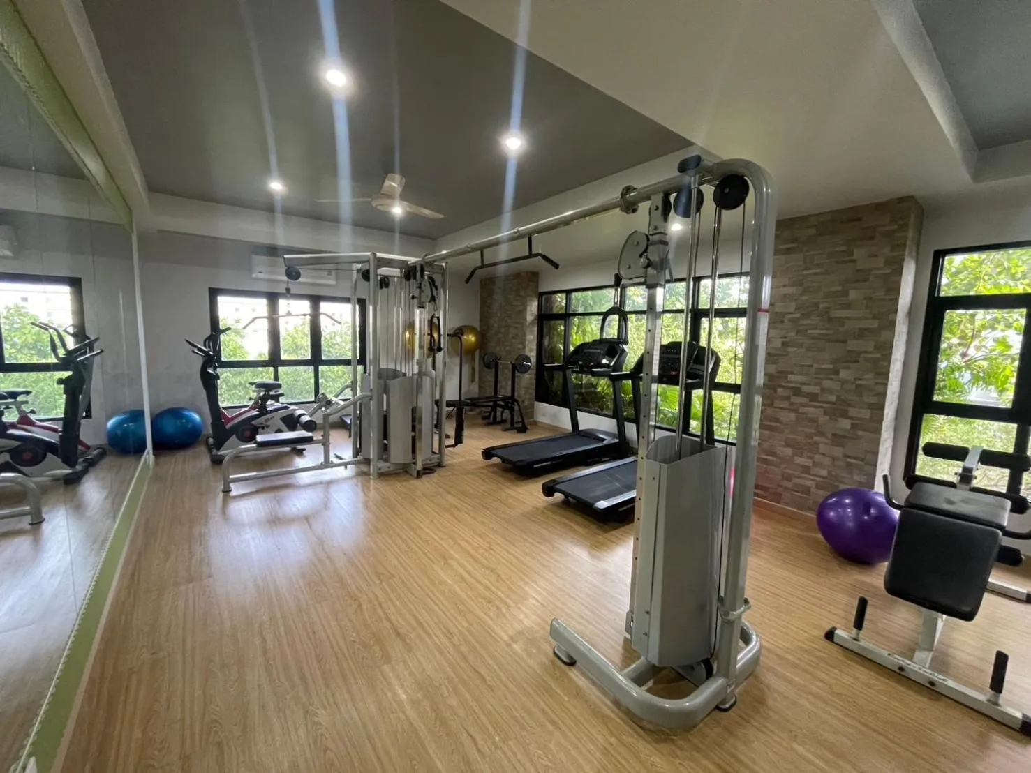 Fitness centre/facilities in Bangkok Boutique Resort Rangsit