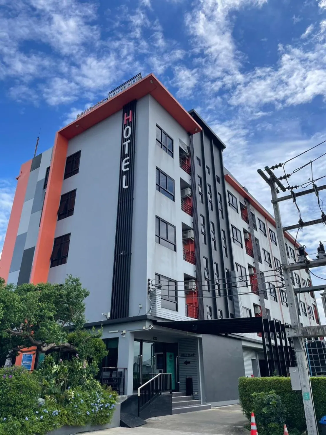 Property building in Bangkok Boutique Resort Rangsit