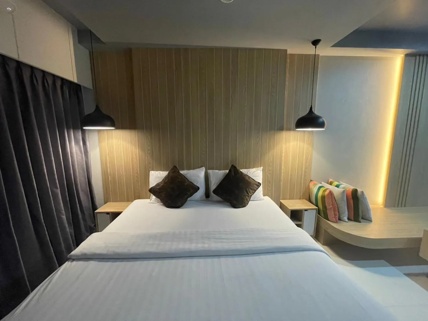 Bed in Bangkok Boutique Resort Rangsit