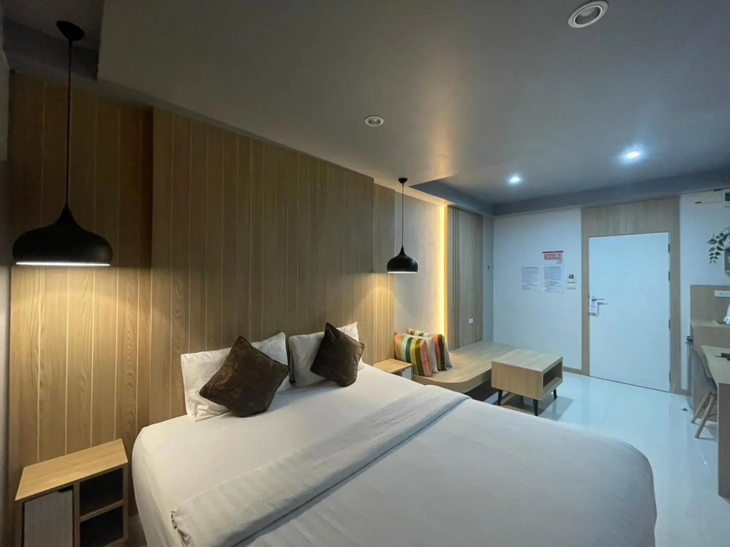 Bed in Bangkok Boutique Resort Rangsit